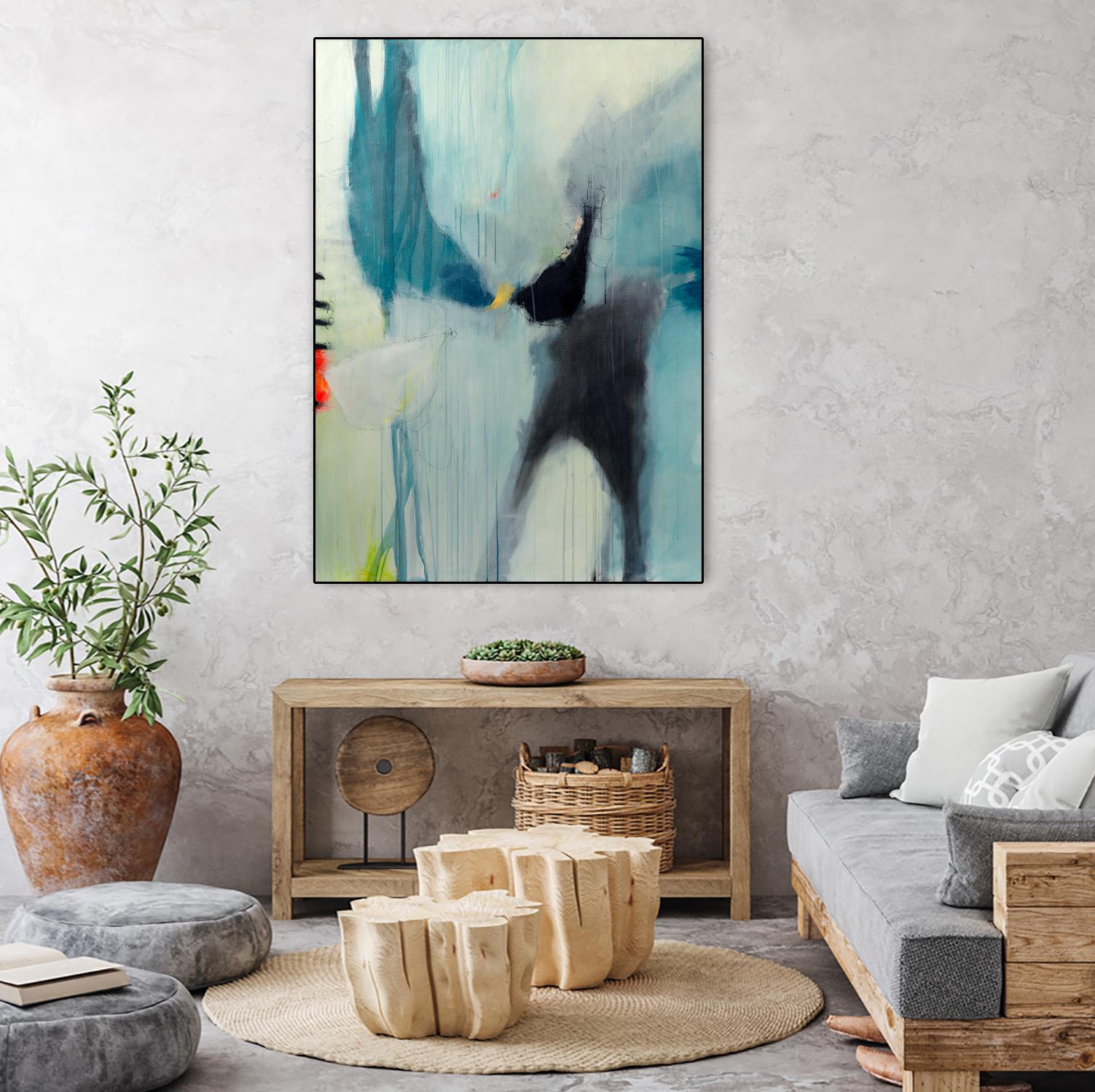 Farewell by Sidsel Brix on GIANT ART - multicolor abstracts, contemporary