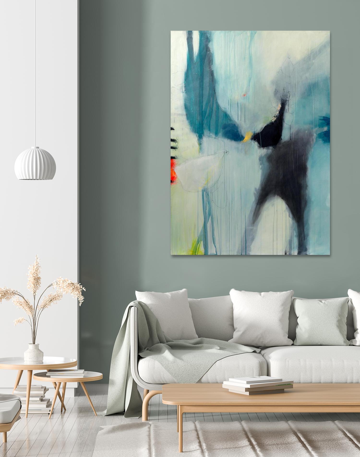 Farewell by Sidsel Brix on GIANT ART - multicolor abstracts, contemporary