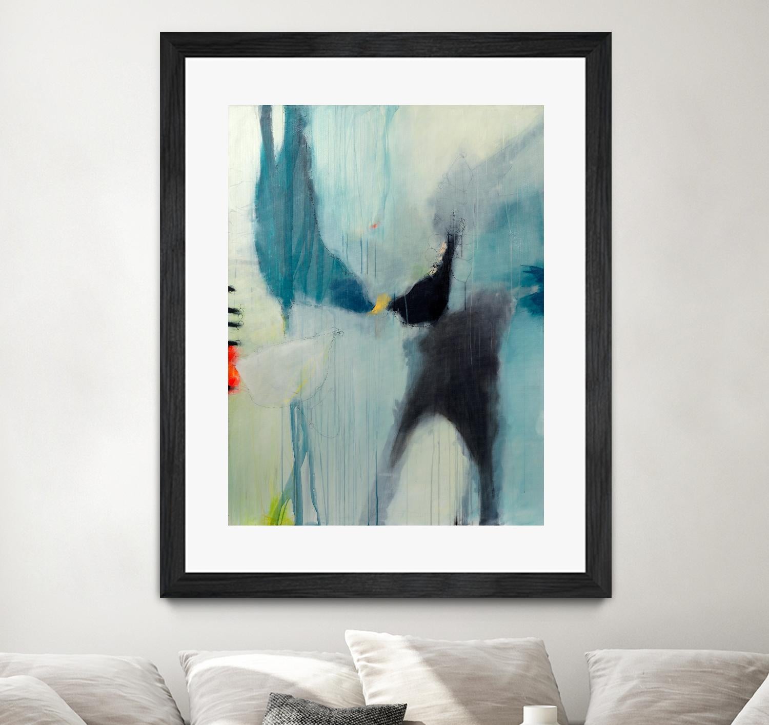 Farewell by Sidsel Brix on GIANT ART - multicolor abstracts, contemporary