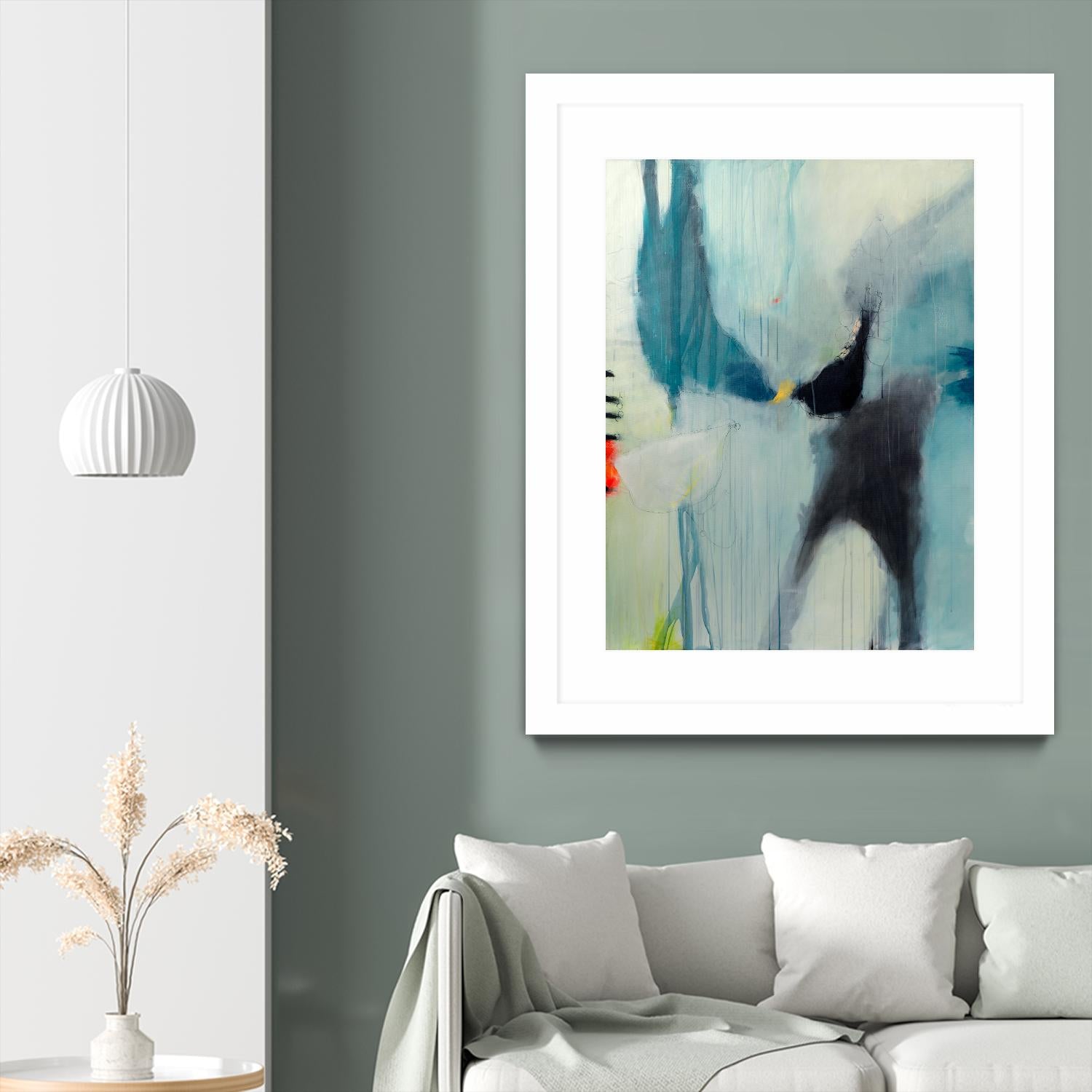 Farewell by Sidsel Brix on GIANT ART - multicolor abstracts, contemporary