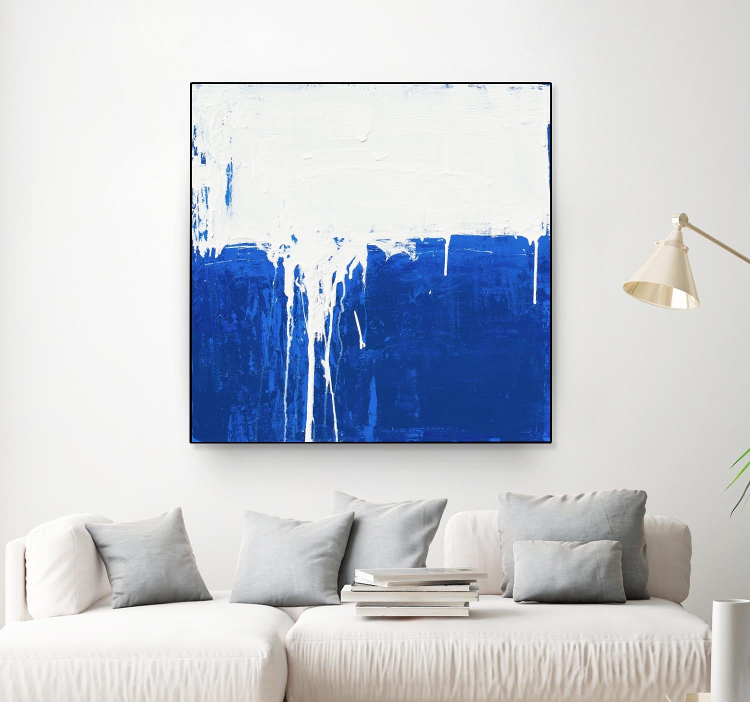 Escape by Don Bishop on GIANT ART - white abstract