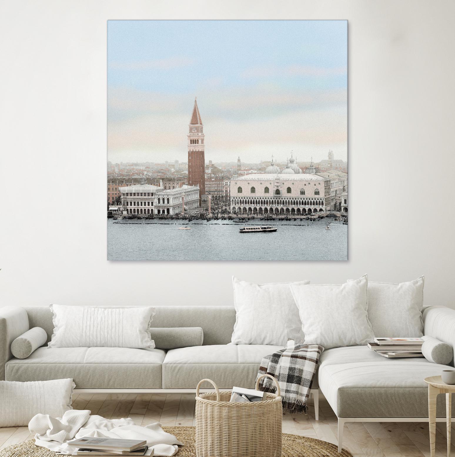 Piazza San Marco Vista by Alan Blaustein on GIANT ART - multicolor photography; landscapes