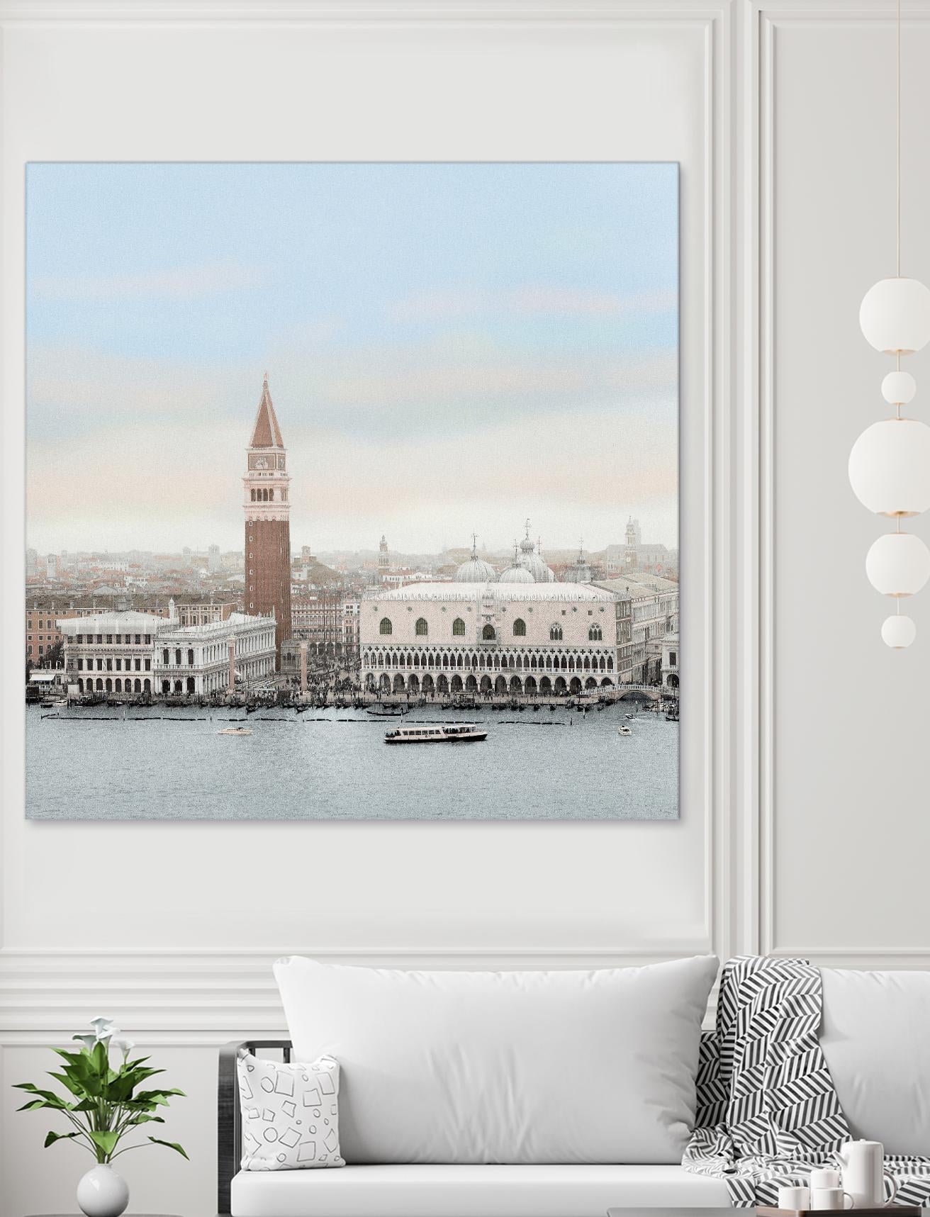 Piazza San Marco Vista by Alan Blaustein on GIANT ART - multicolor photography; landscapes