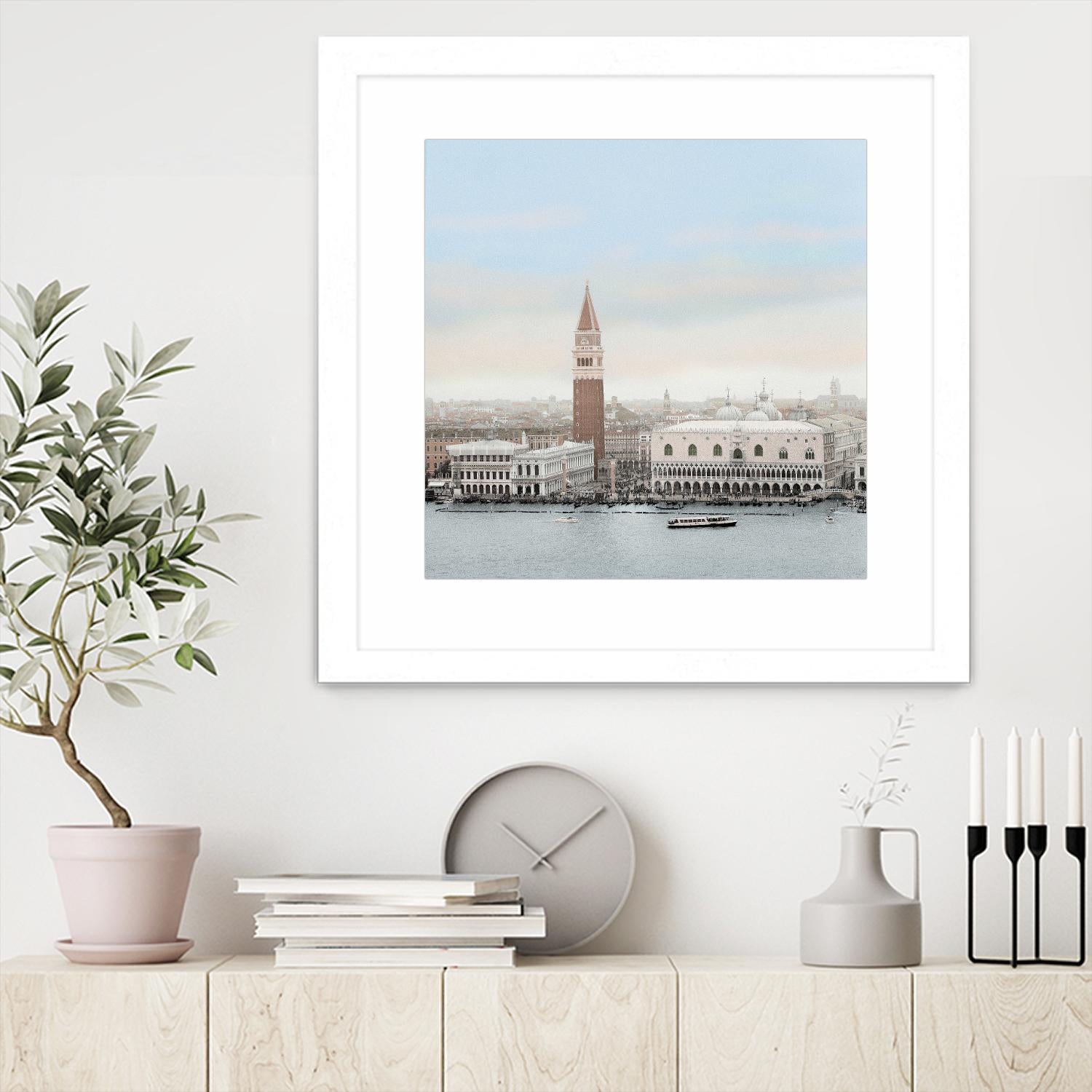 Piazza San Marco Vista by Alan Blaustein on GIANT ART - multicolor photography; landscapes