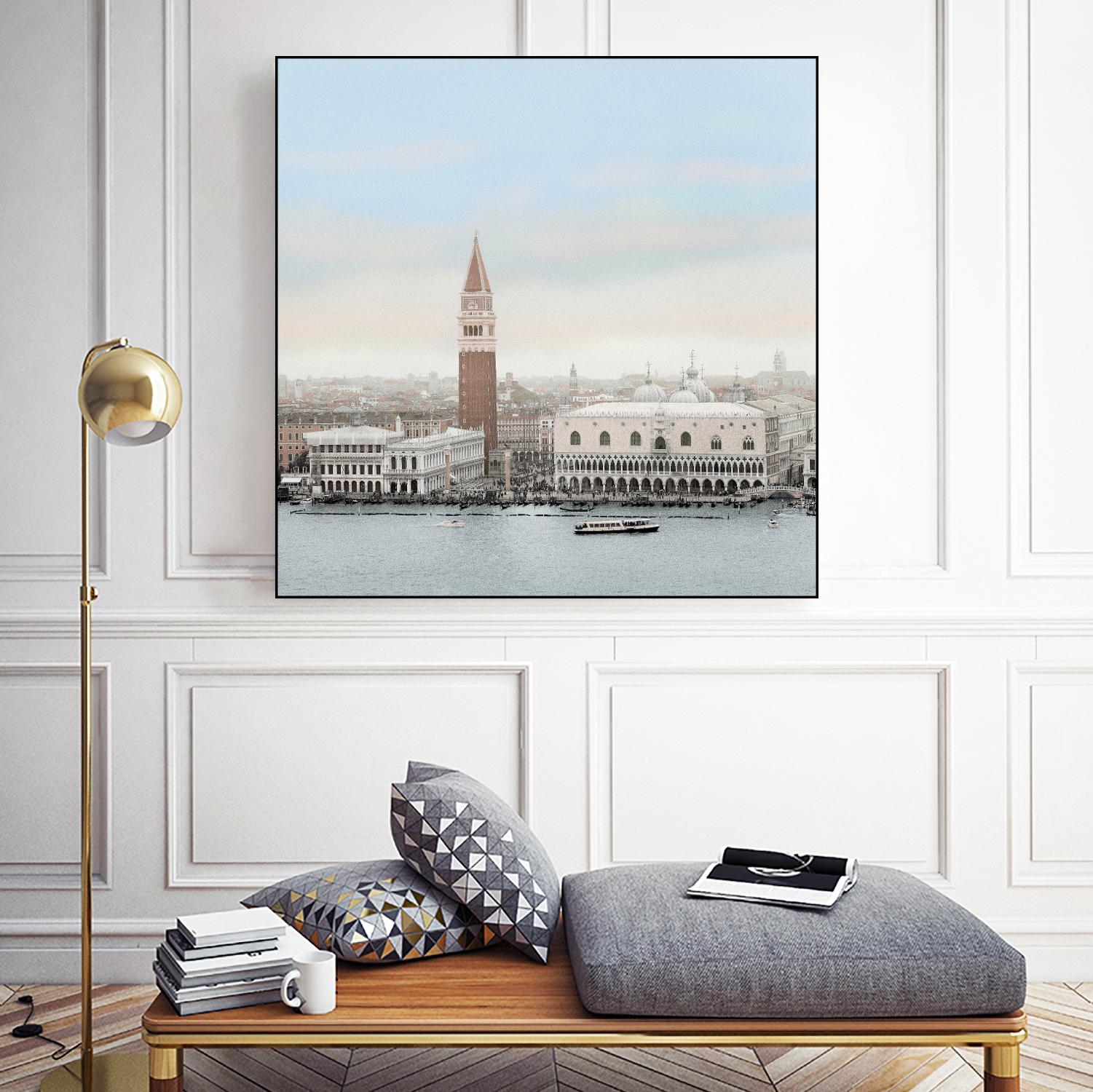 Piazza San Marco Vista by Alan Blaustein on GIANT ART - multicolor photography; landscapes