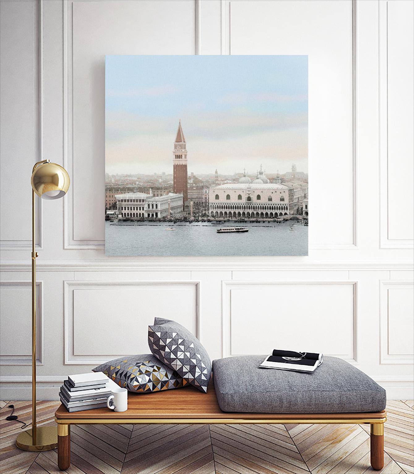 Piazza San Marco Vista by Alan Blaustein on GIANT ART - multicolor photography; landscapes