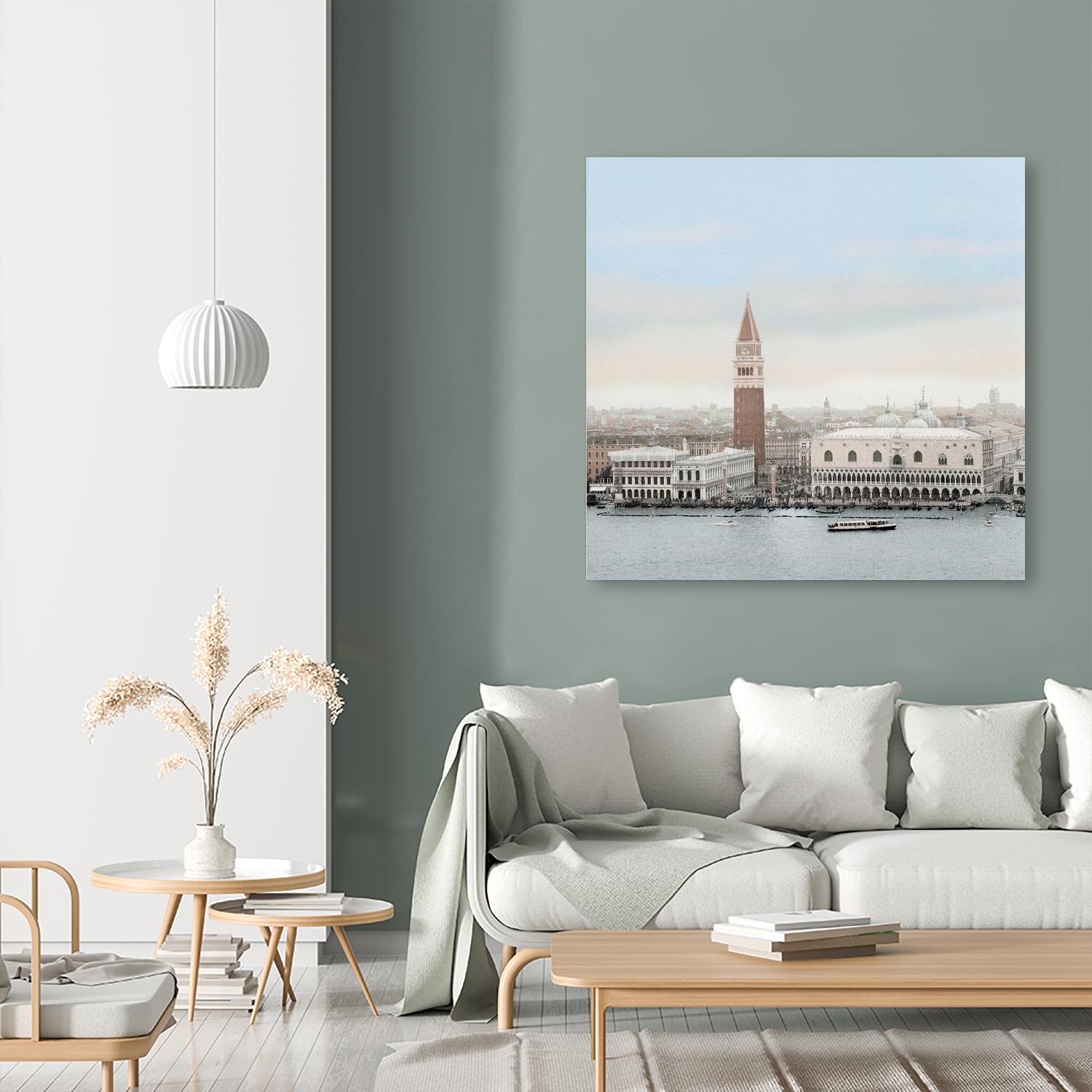 Piazza San Marco Vista by Alan Blaustein on GIANT ART - multicolor photography; landscapes