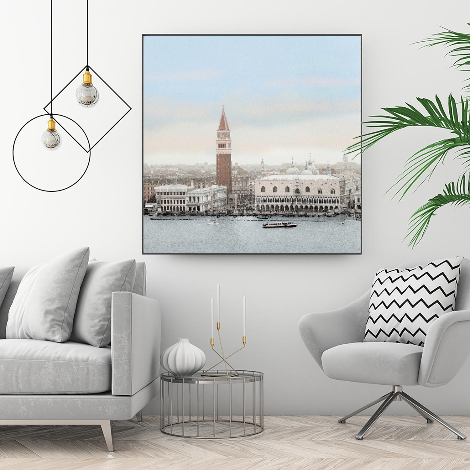 Piazza San Marco Vista by Alan Blaustein on GIANT ART - multicolor photography; landscapes