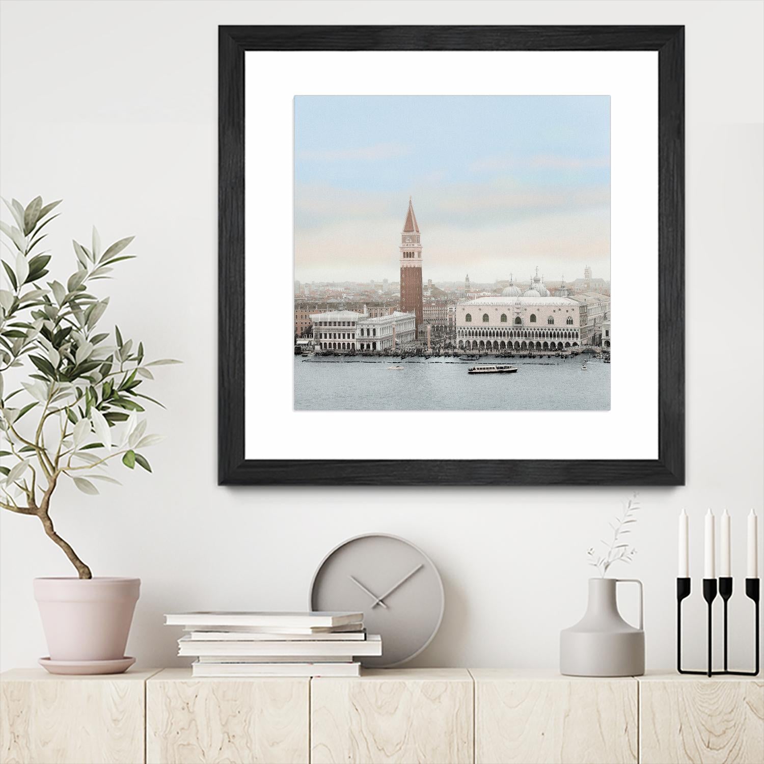 Piazza San Marco Vista by Alan Blaustein on GIANT ART - multicolor photography; landscapes