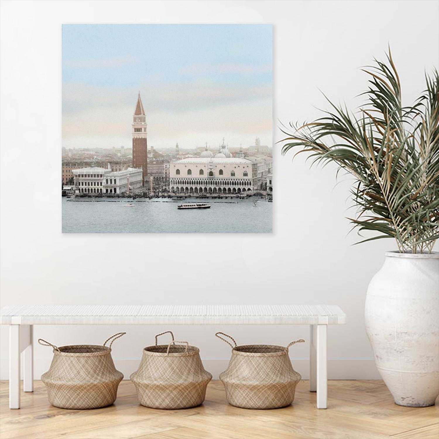 Piazza San Marco Vista by Alan Blaustein on GIANT ART - multicolor photography; landscapes