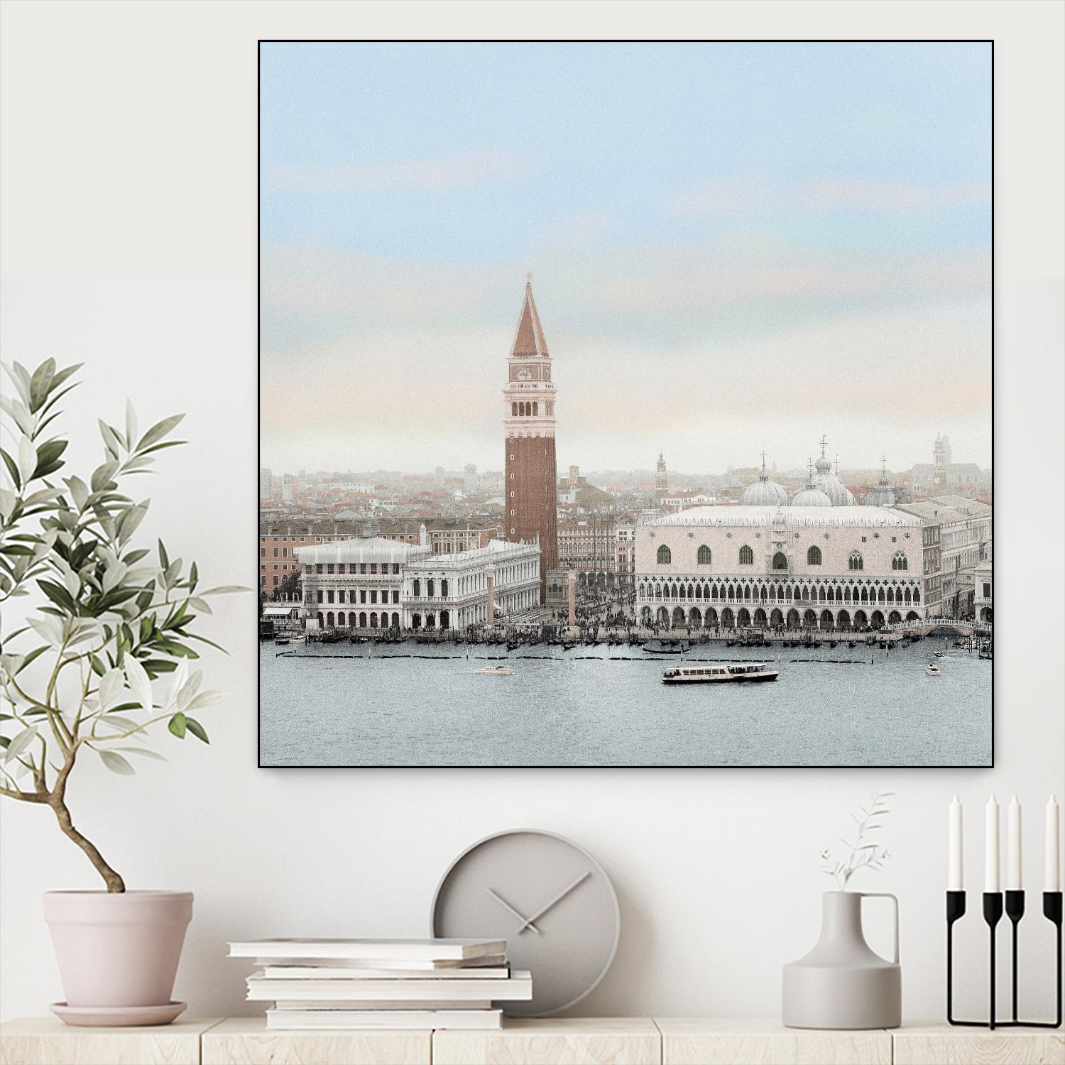 Piazza San Marco Vista by Alan Blaustein on GIANT ART - multicolor photography; landscapes