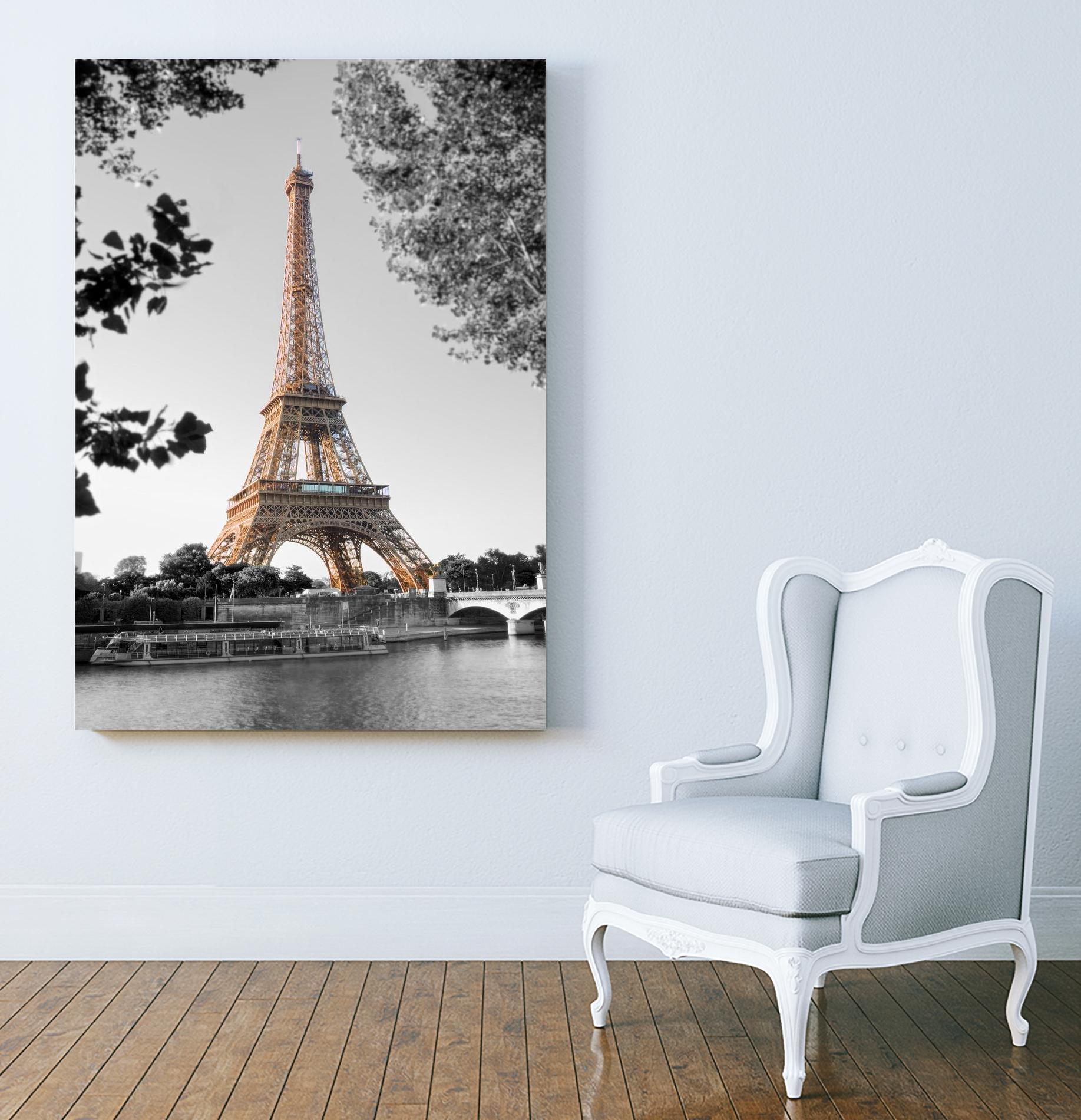 Matin sur la Seine by Alan Blaustein on GIANT ART - multicolor photography; people/places; landscapes