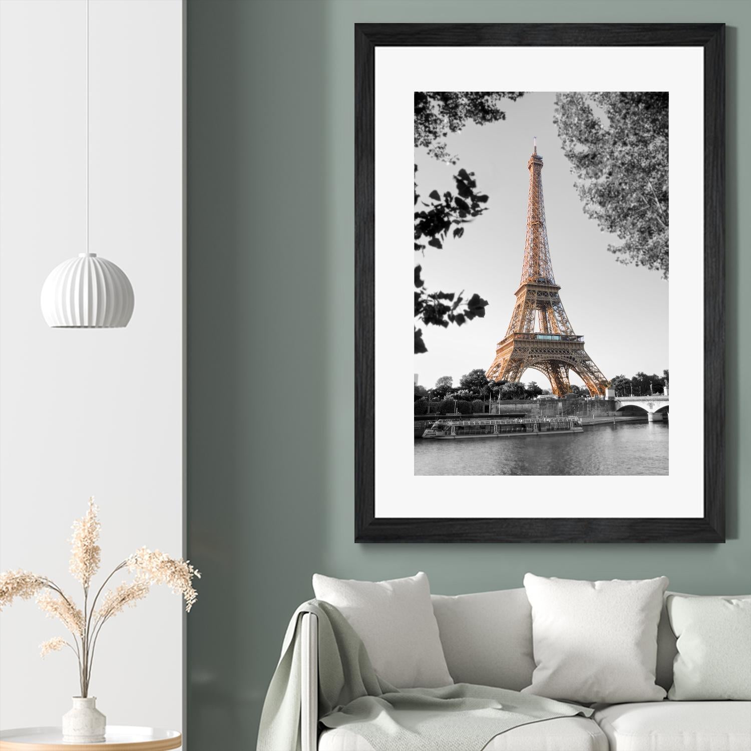 Matin sur la Seine by Alan Blaustein on GIANT ART - multicolor photography; people/places; landscapes