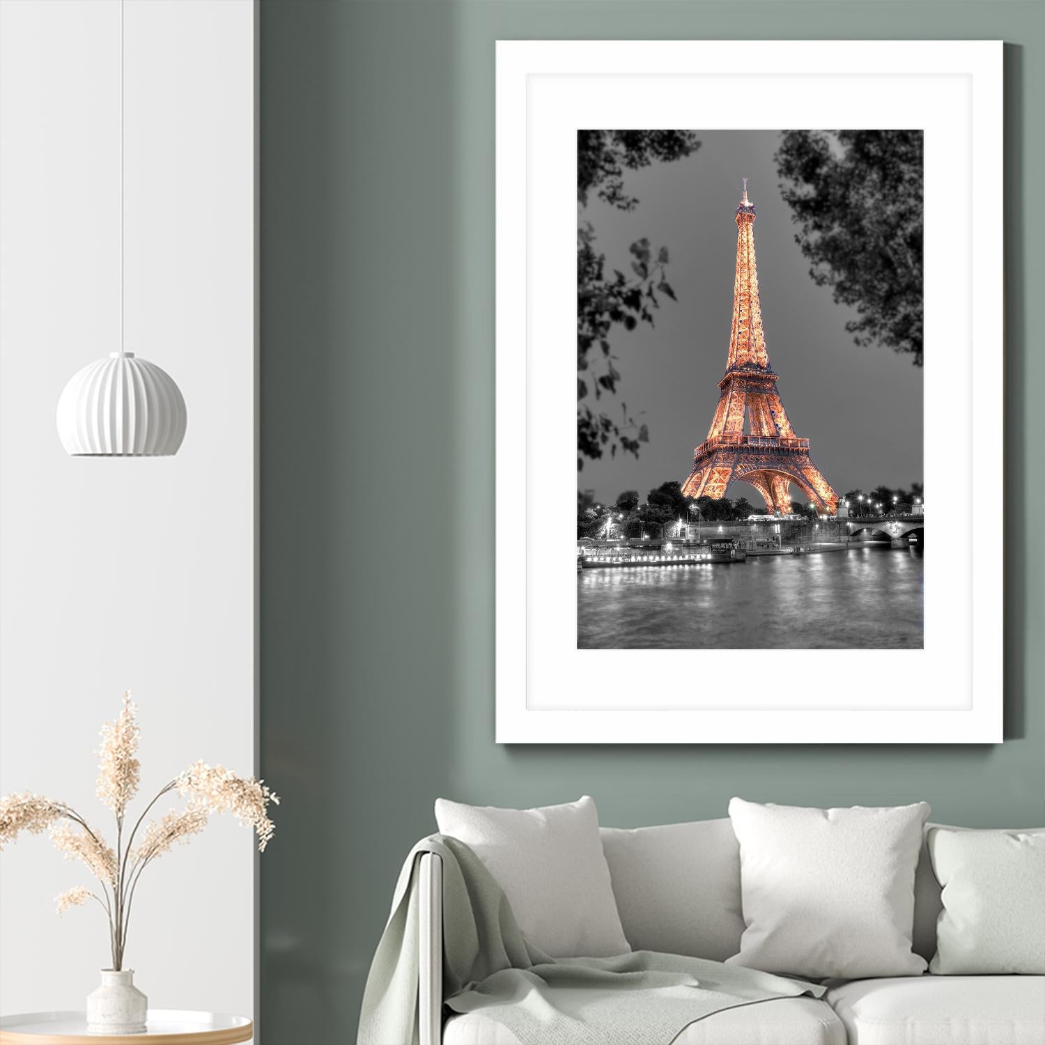 Nuit sur la Seine by Alan Blaustein on GIANT ART - multicolor photography; landscapes; people/places