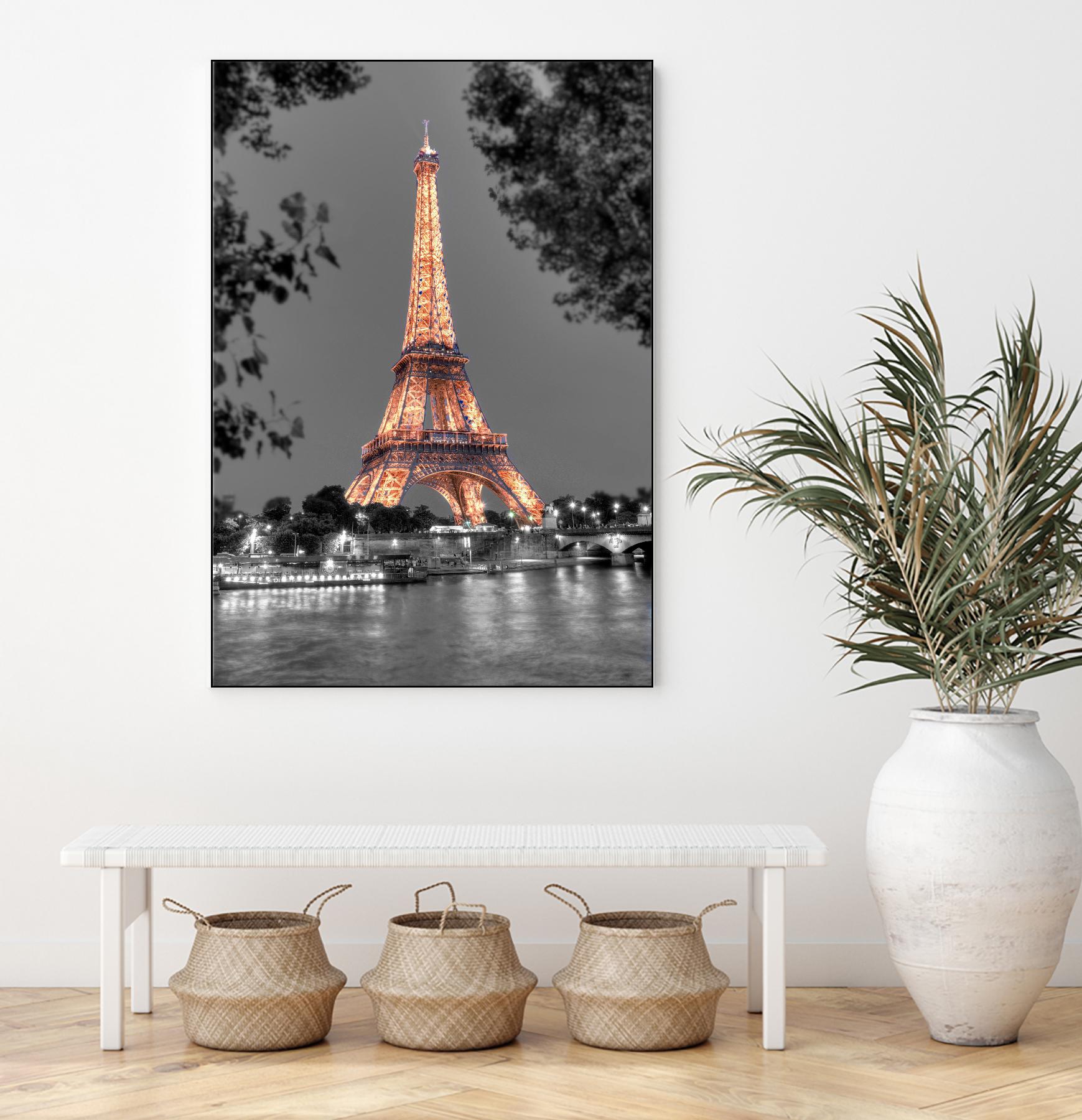 Nuit sur la Seine by Alan Blaustein on GIANT ART - multicolor photography; landscapes; people/places