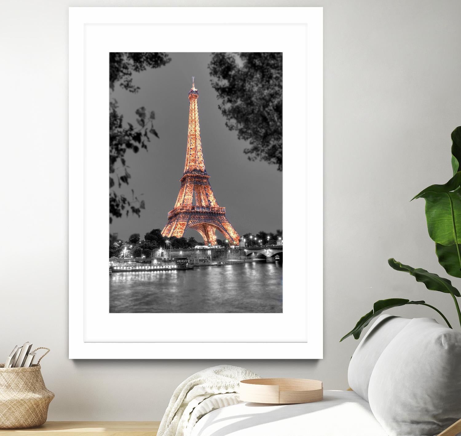 Nuit sur la Seine by Alan Blaustein on GIANT ART - multicolor photography; landscapes; people/places