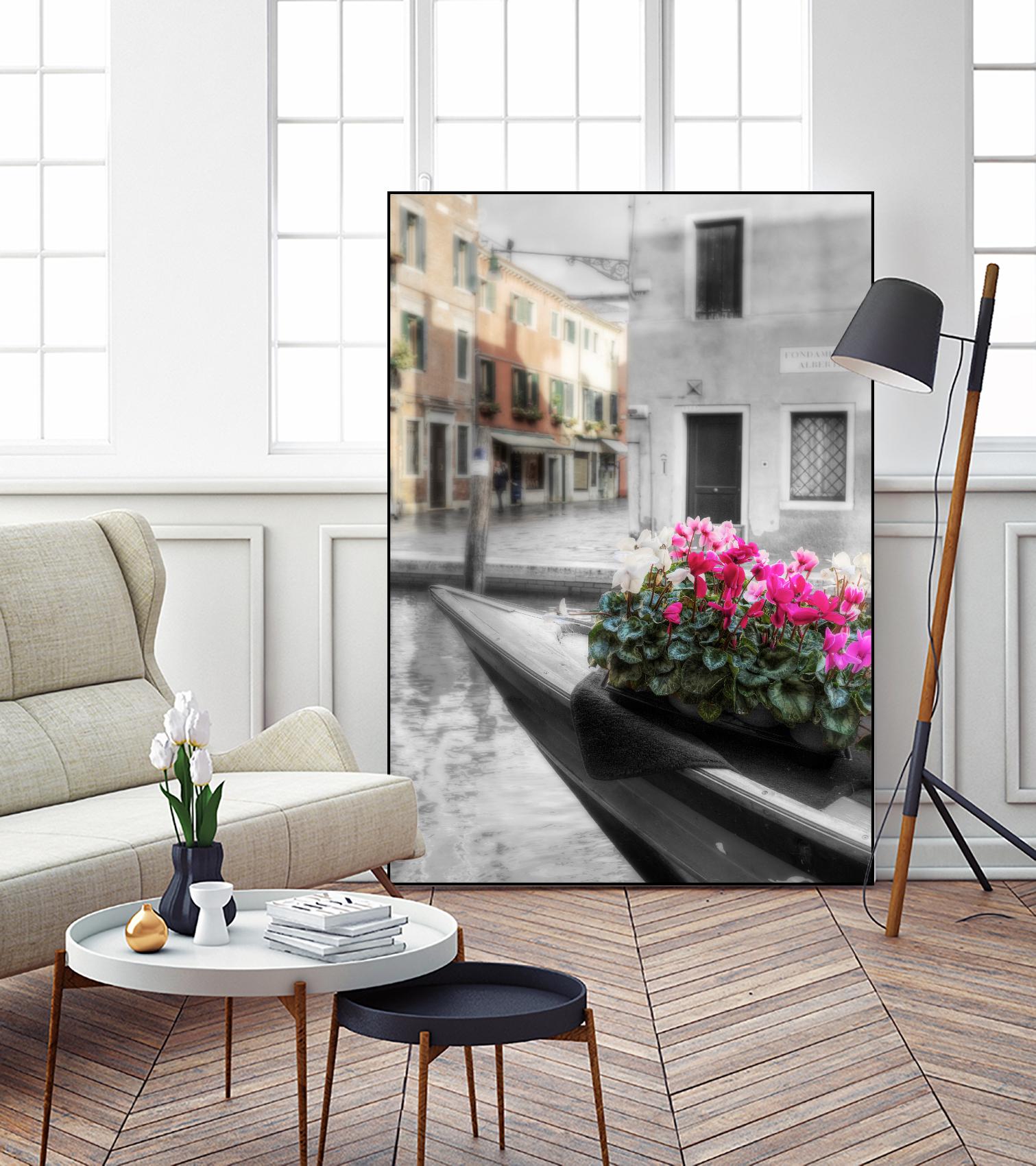 Canal Fiori #1 by Alan Blaustein on GIANT ART - multicolor photography; landscapes