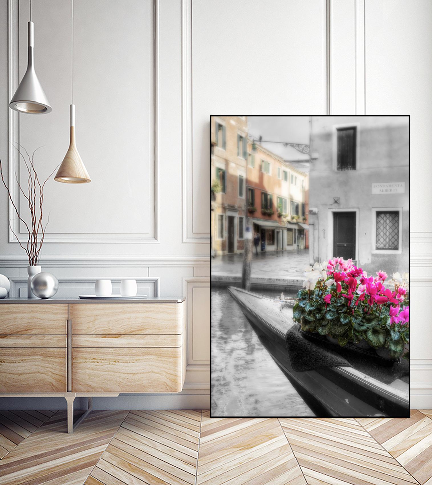 Canal Fiori #1 by Alan Blaustein on GIANT ART - multicolor photography; landscapes