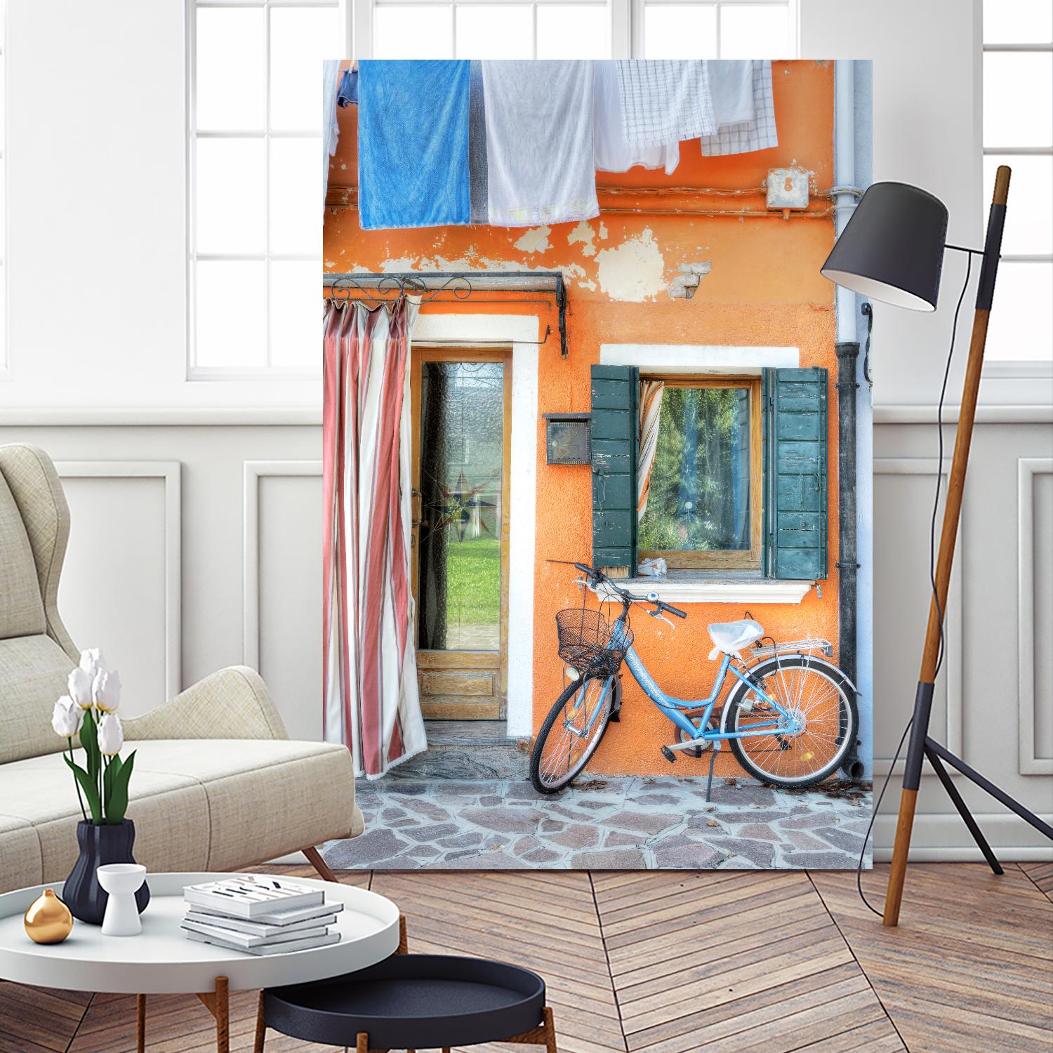 Island Bicicletta #2 by Alan Blaustein on GIANT ART - multicolor photography; landscapes