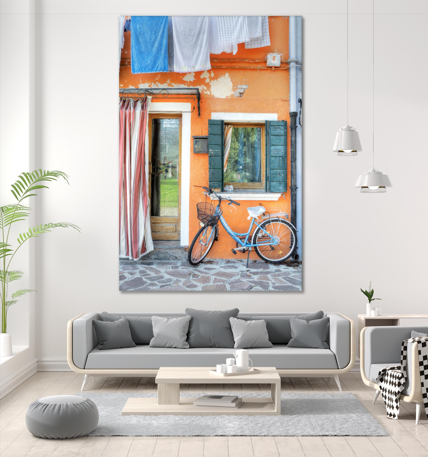 Island Bicicletta #2 by Alan Blaustein on GIANT ART - multicolor photography; landscapes