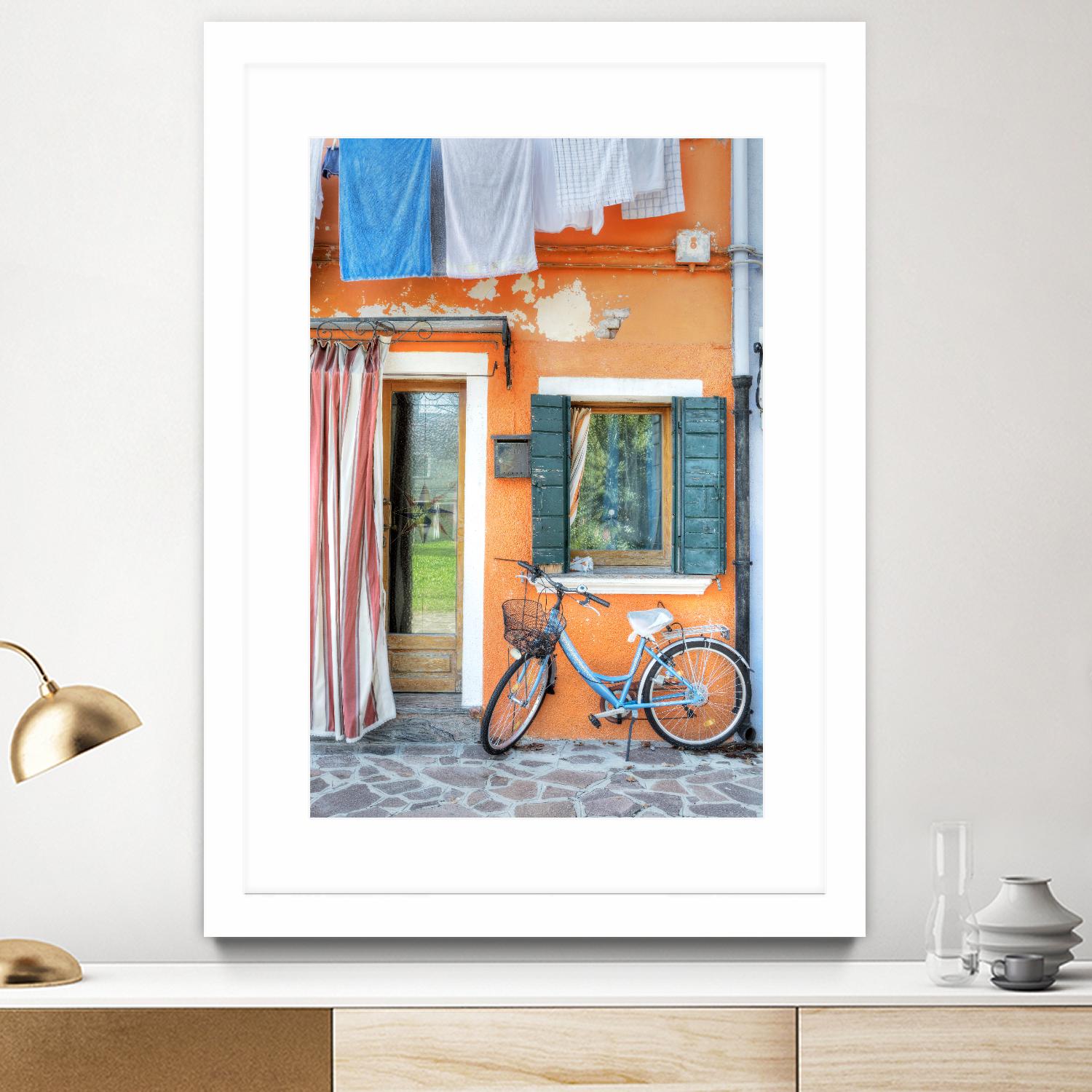 Island Bicicletta #2 by Alan Blaustein on GIANT ART - multicolor photography; landscapes