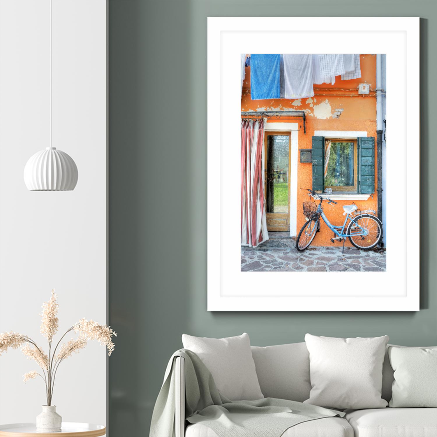 Island Bicicletta #2 by Alan Blaustein on GIANT ART - multicolor photography; landscapes