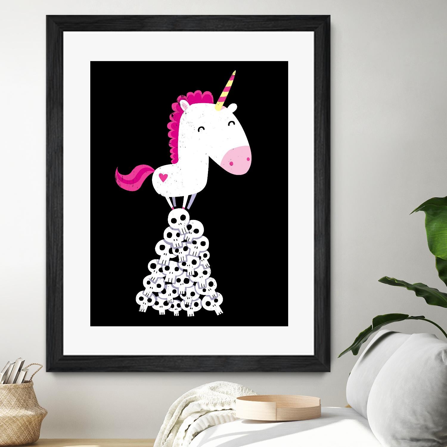 Killer Unicorn by Michael Buxton on GIANT ART - multicolor urban/pop surrealism; contemporary; animals