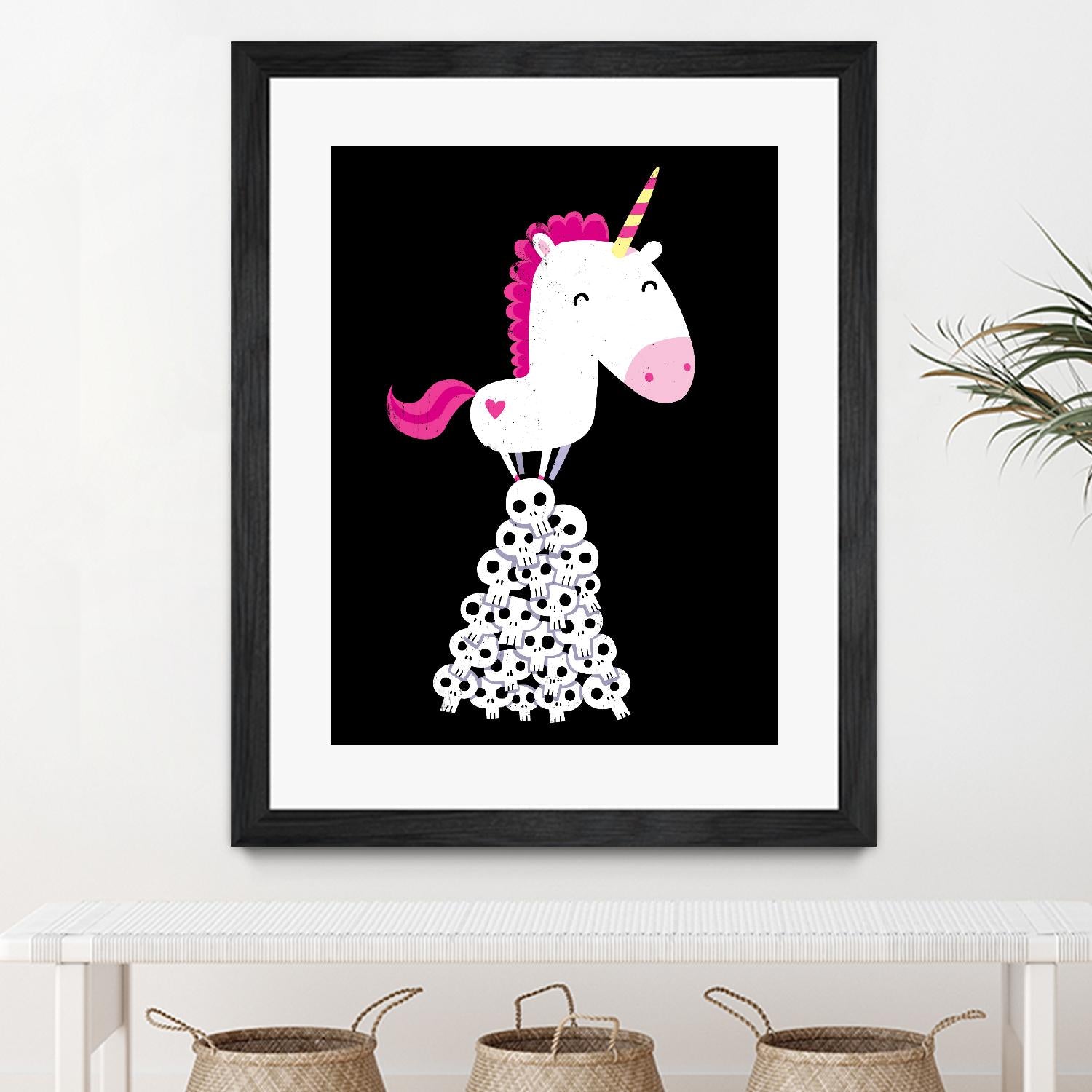 Killer Unicorn by Michael Buxton on GIANT ART - multicolor urban/pop surrealism; contemporary; animals