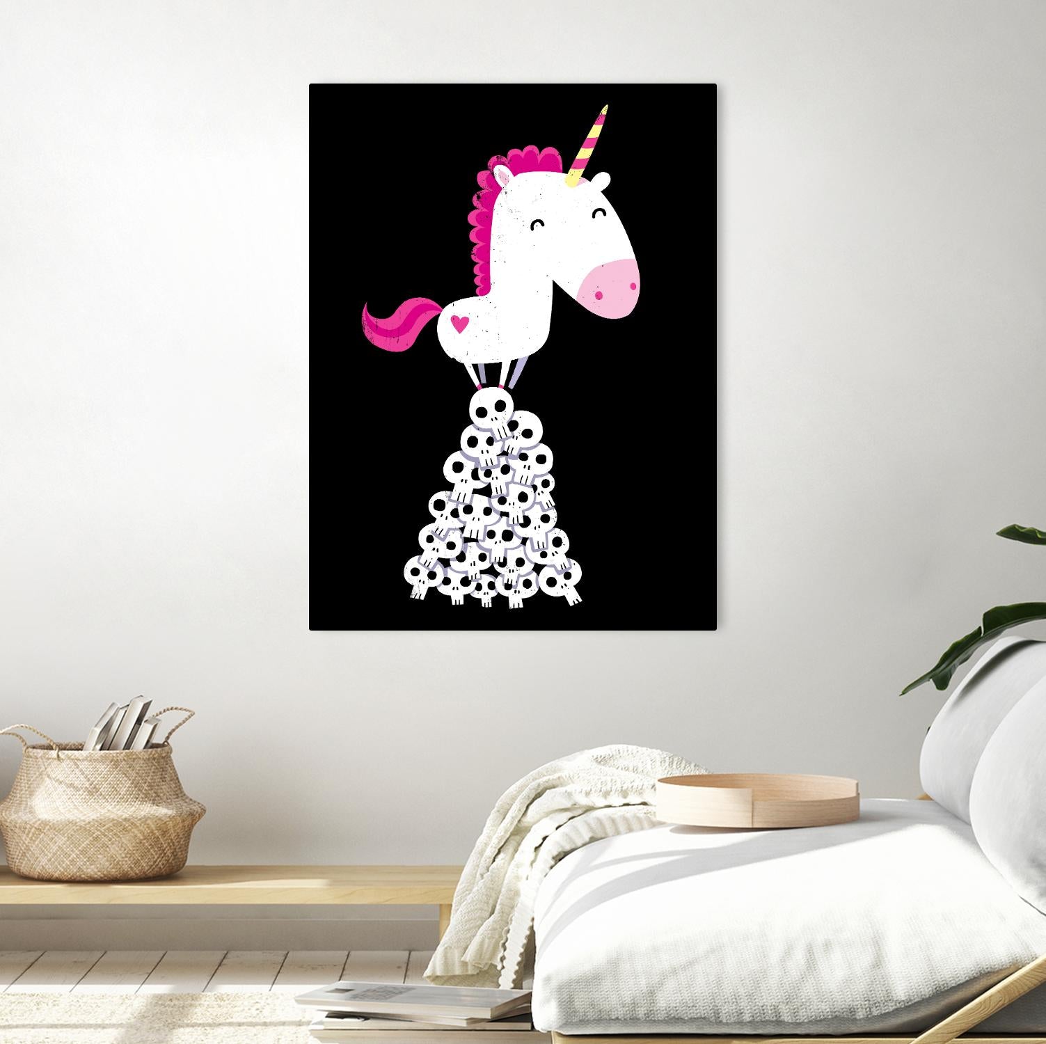 Killer Unicorn by Michael Buxton on GIANT ART - multicolor urban/pop surrealism; contemporary; animals