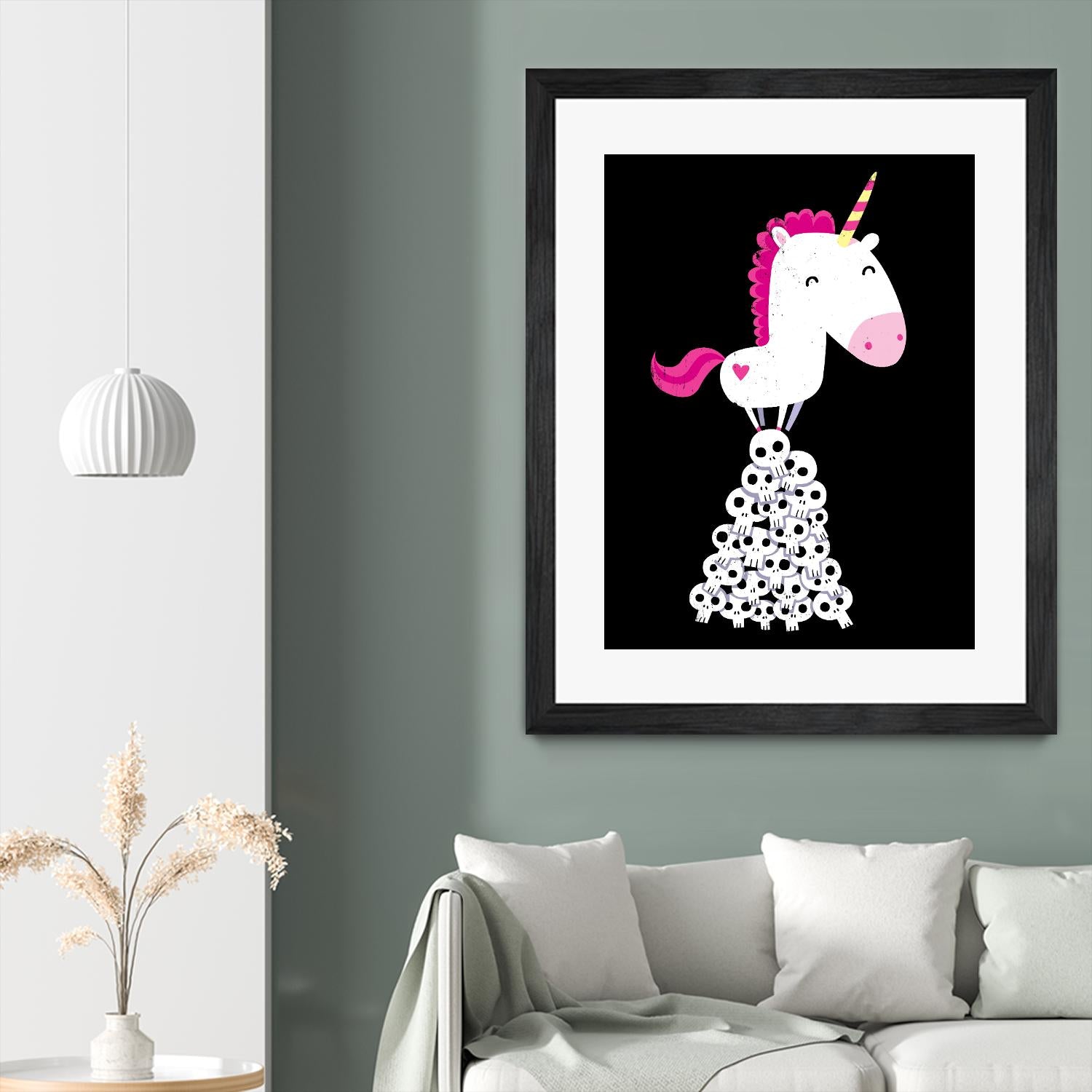 Killer Unicorn by Michael Buxton on GIANT ART - multicolor urban/pop surrealism; contemporary; animals