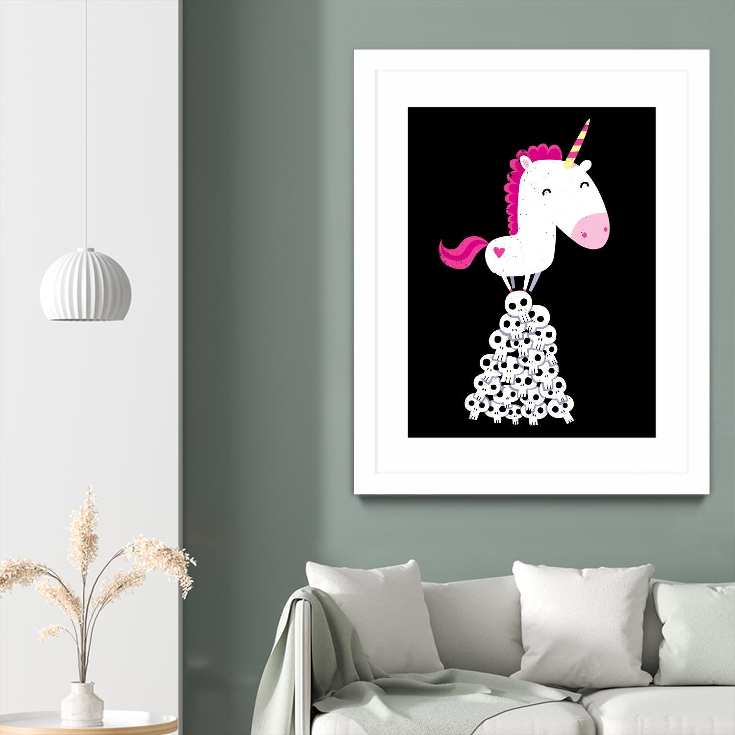 Killer Unicorn by Michael Buxton on GIANT ART - multicolor urban/pop surrealism; contemporary; animals