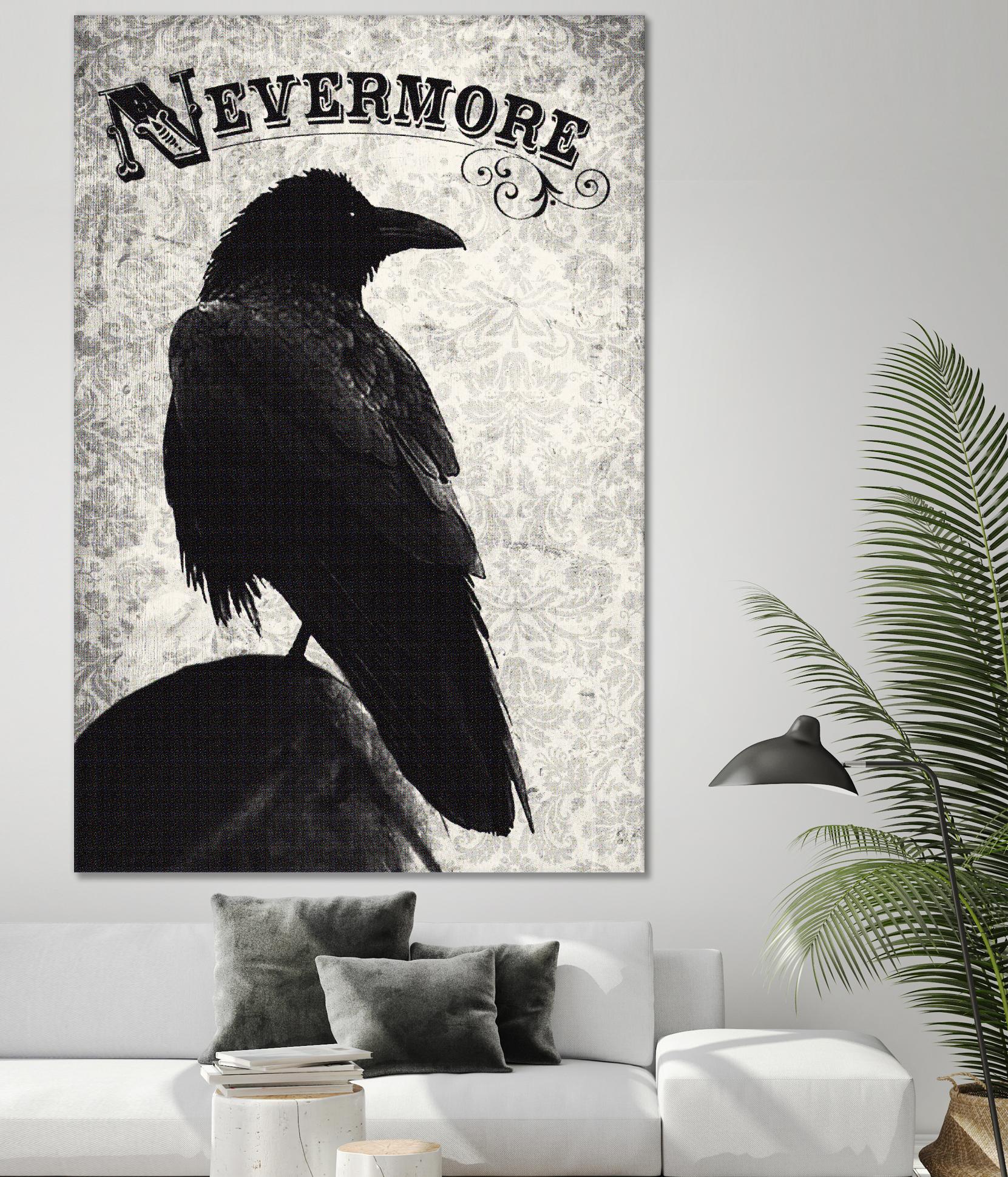Nevermore by Michael Buxton on GIANT ART - multicolor urban/pop surrealism; contemporary; animals