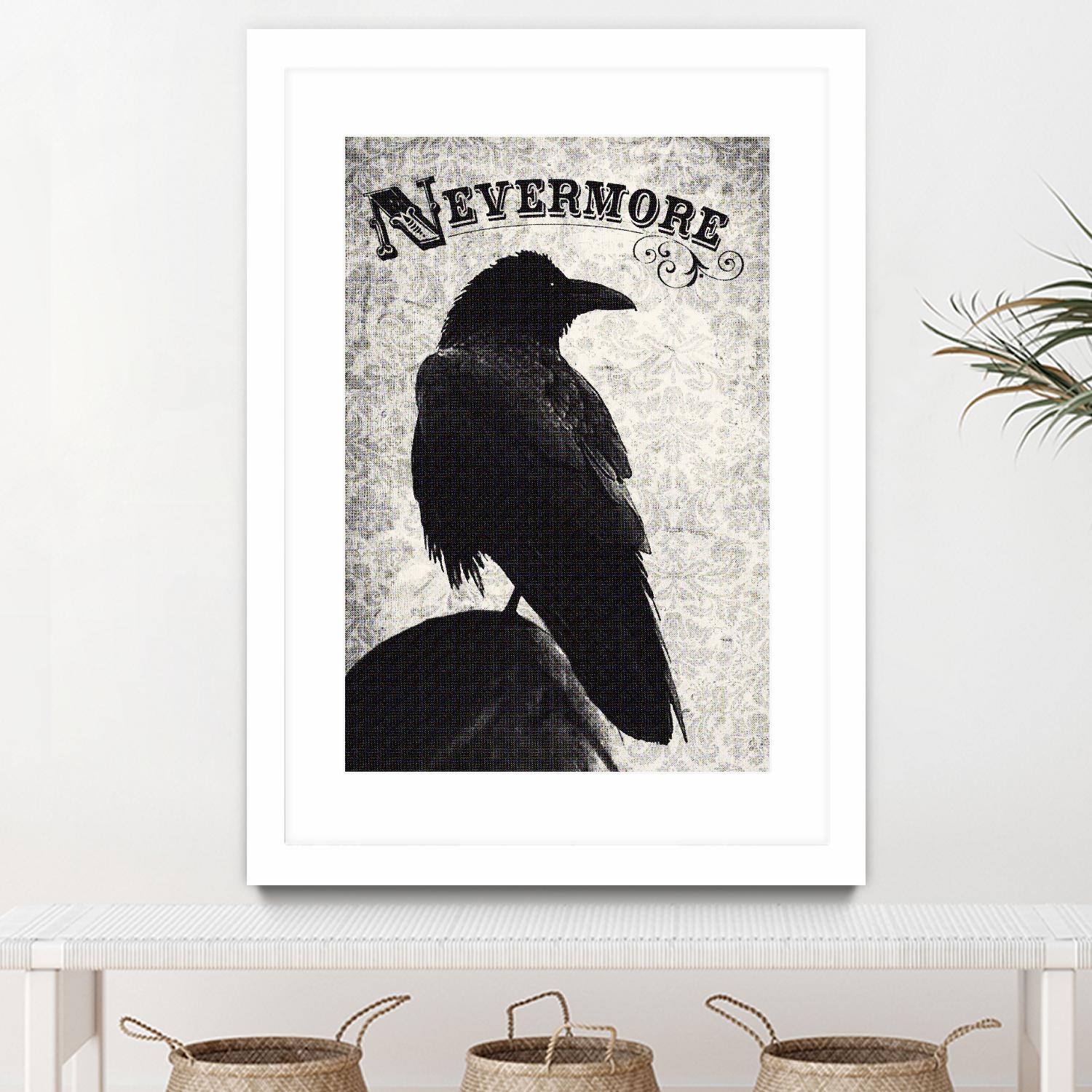 Nevermore by Michael Buxton on GIANT ART - multicolor urban/pop surrealism; contemporary; animals