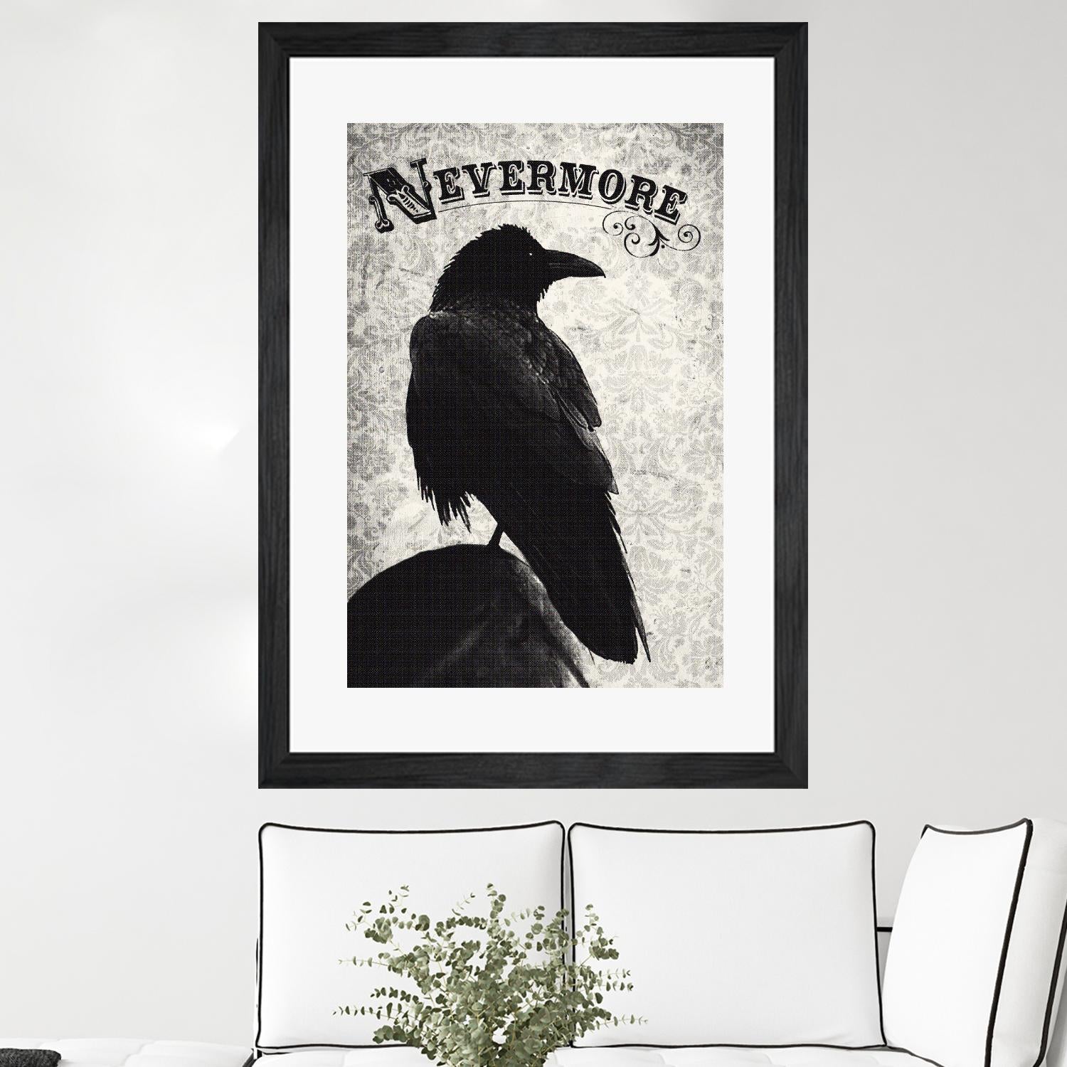 Nevermore by Michael Buxton on GIANT ART - multicolor urban/pop surrealism; contemporary; animals