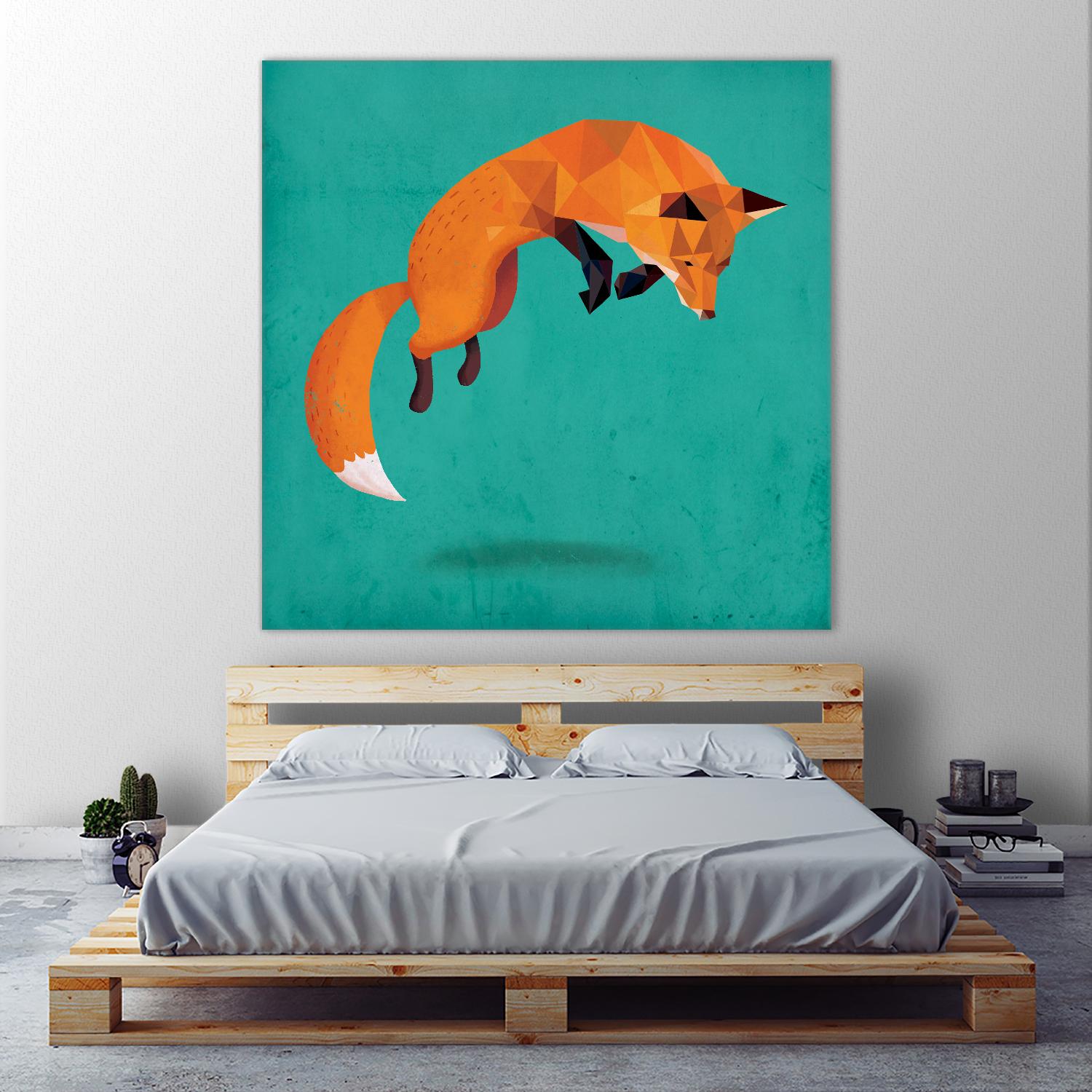 Transition by Michael Buxton on GIANT ART - multicolor urban/pop surrealism; contemporary; animals