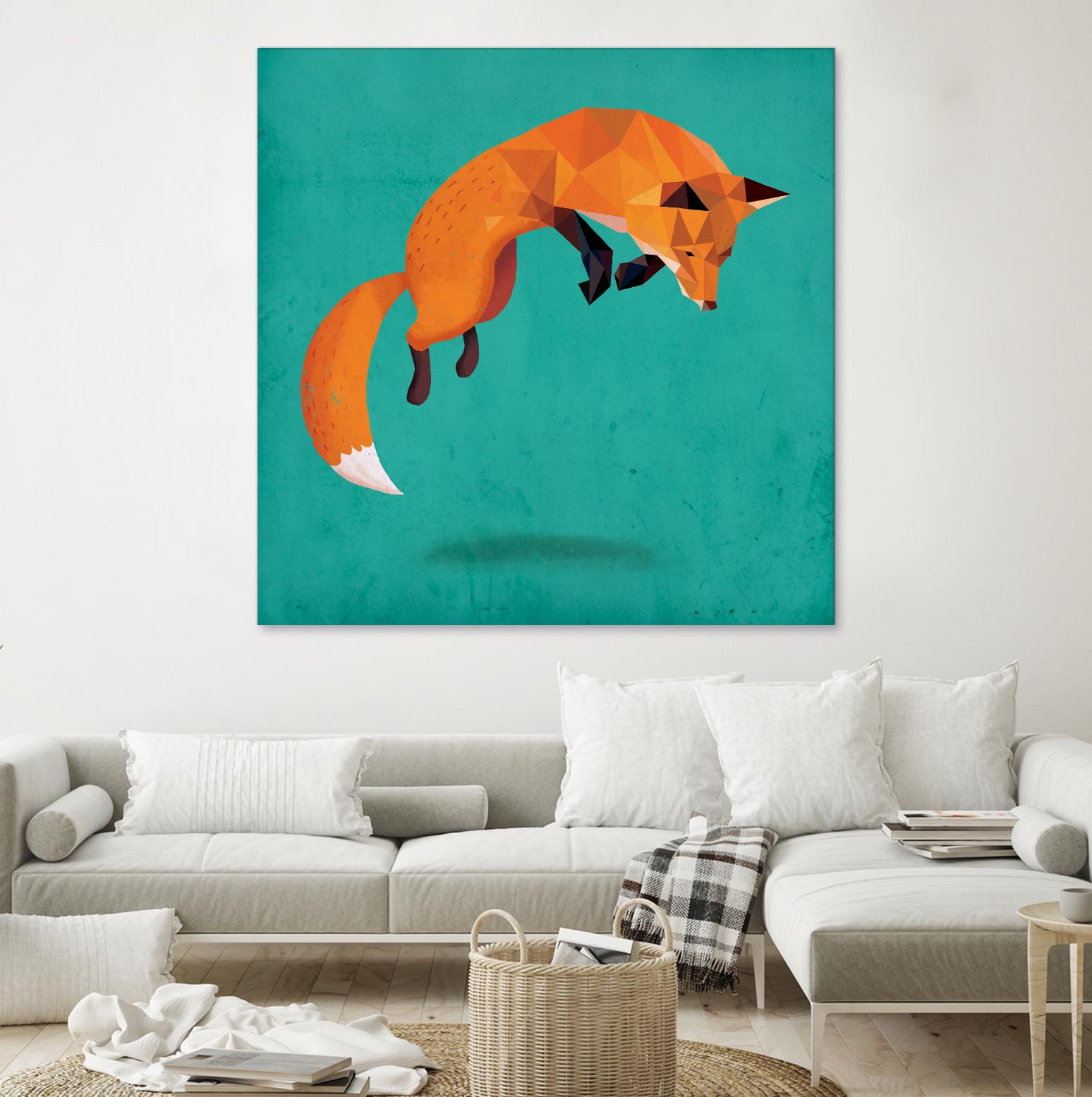 Transition by Michael Buxton on GIANT ART - multicolor urban/pop surrealism; contemporary; animals