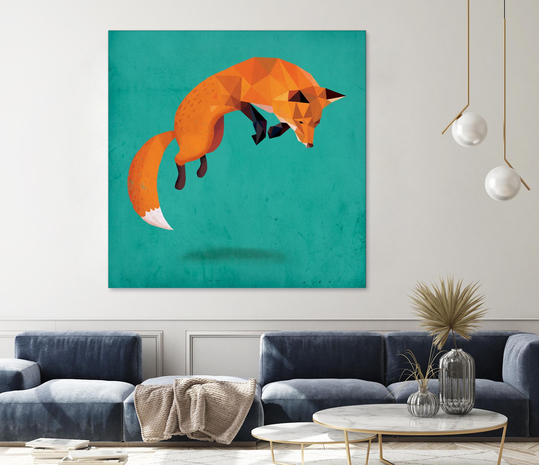 Transition by Michael Buxton on GIANT ART - multicolor urban/pop surrealism; contemporary; animals