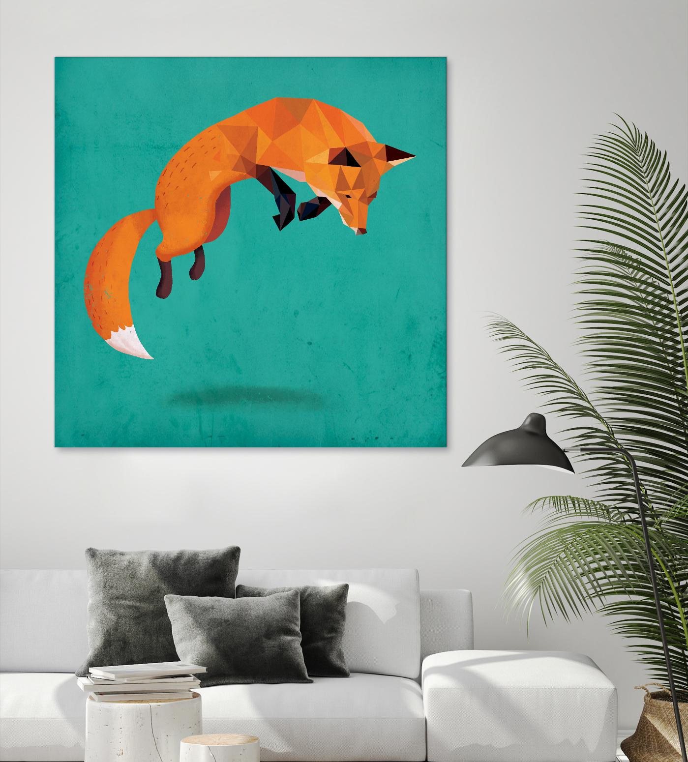 Transition by Michael Buxton on GIANT ART - multicolor urban/pop surrealism; contemporary; animals