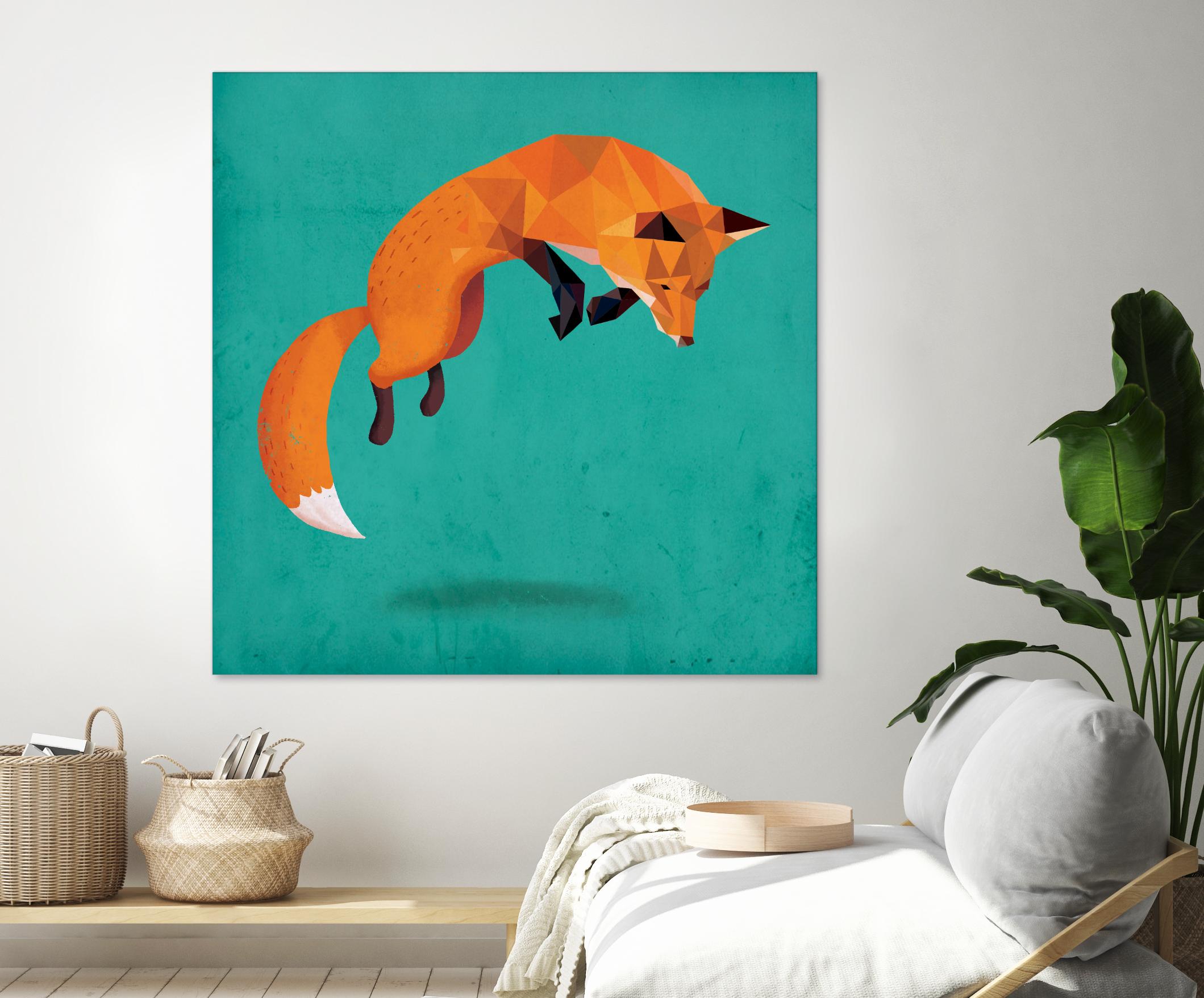 Transition by Michael Buxton on GIANT ART - multicolor urban/pop surrealism; contemporary; animals