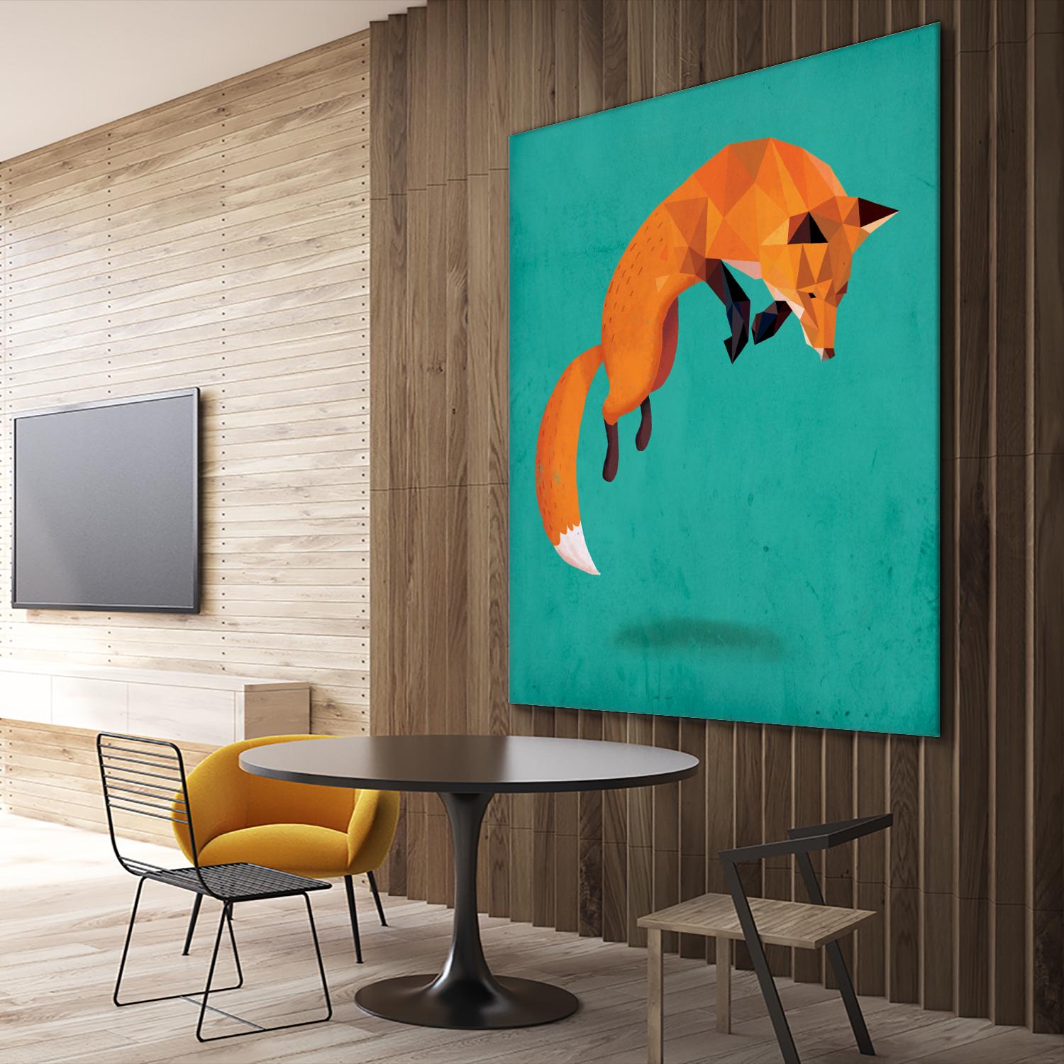 Transition by Michael Buxton on GIANT ART - multicolor urban/pop surrealism; contemporary; animals