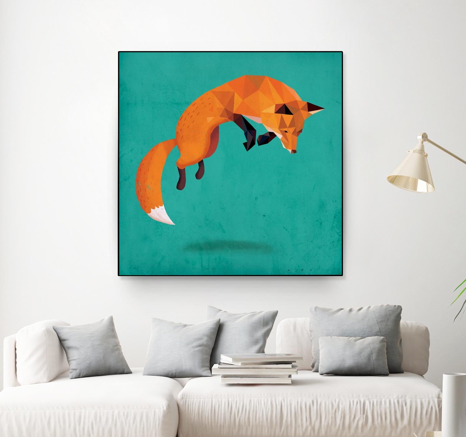 Transition by Michael Buxton on GIANT ART - multicolor urban/pop surrealism; contemporary; animals