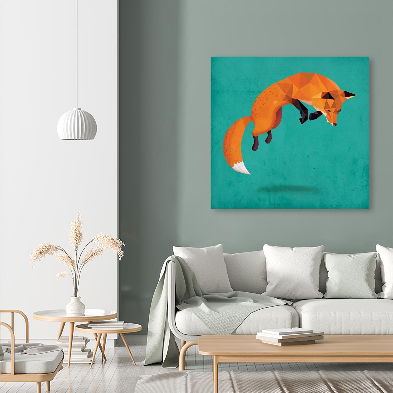 Transition by Michael Buxton on GIANT ART - multicolor urban/pop surrealism; contemporary; animals