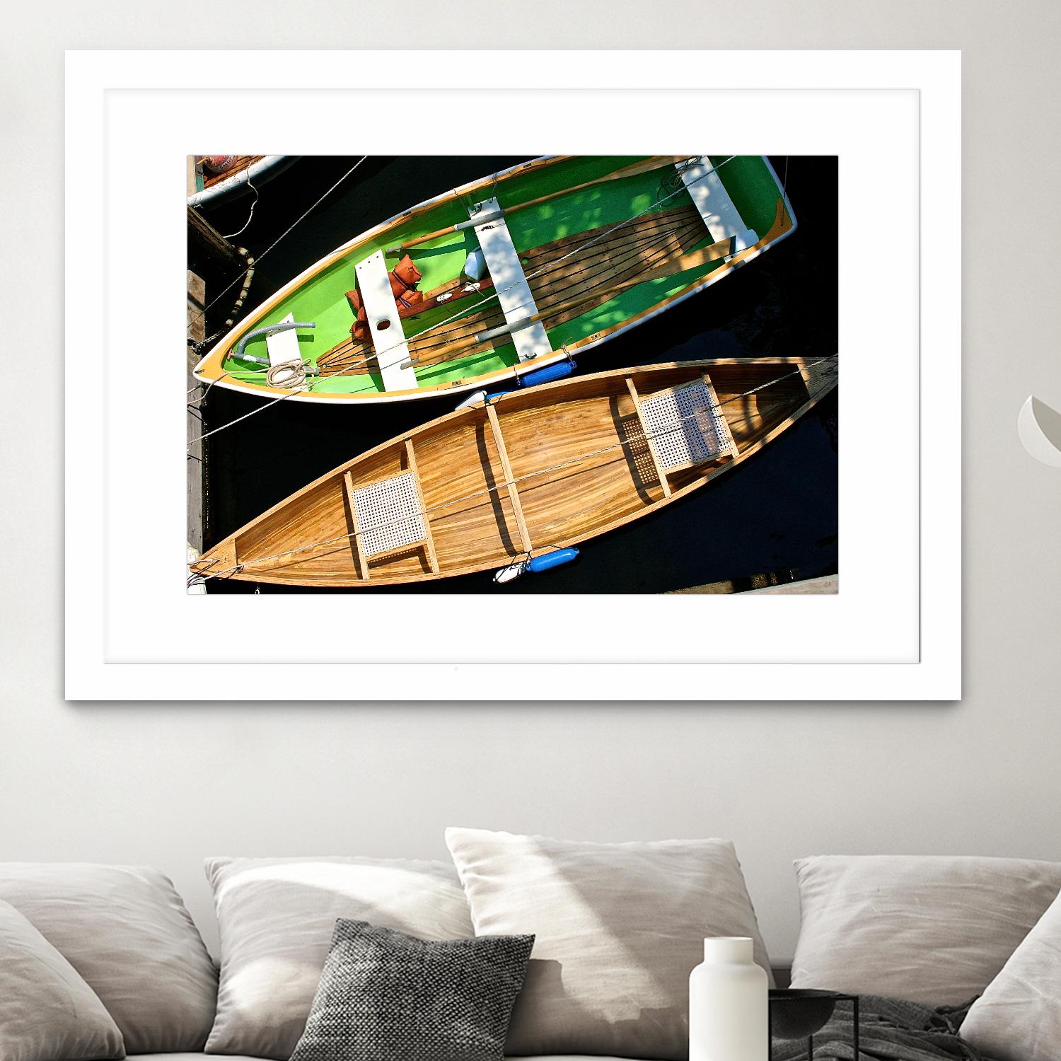 In Camden Harbor by Deborah Loeb Bohren on GIANT ART - multicolor photography