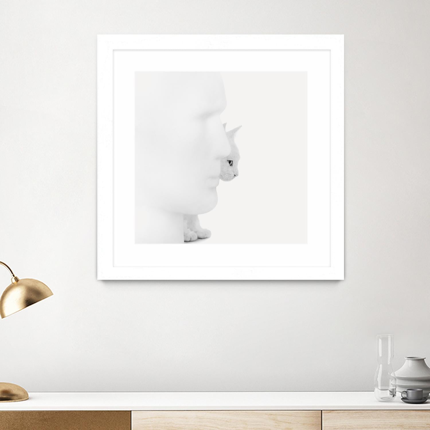 Mystique by Jon Bertelli on GIANT ART - multicolor animals