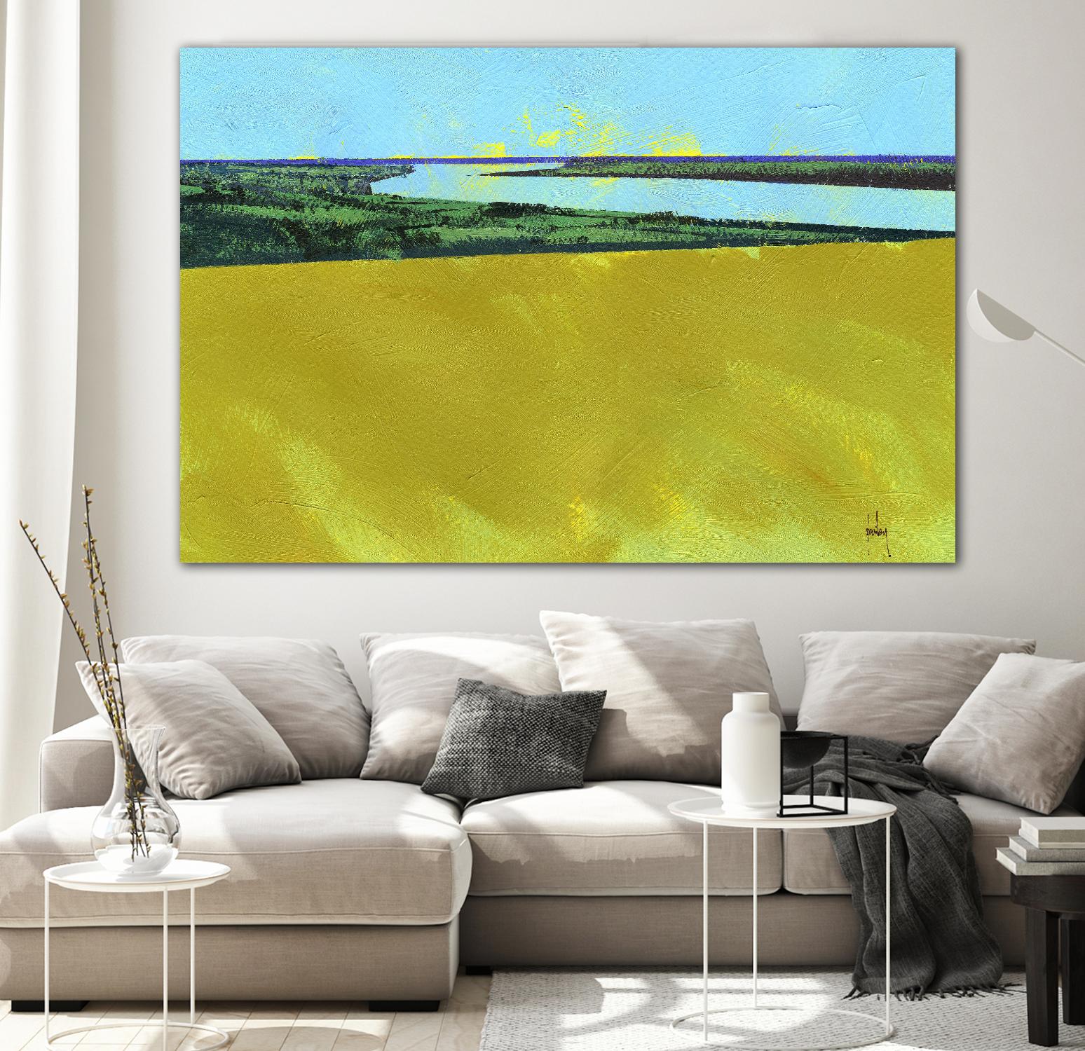 Crouch Valley by Paul Bailey on GIANT ART - multicolor landscapes; contemporary
