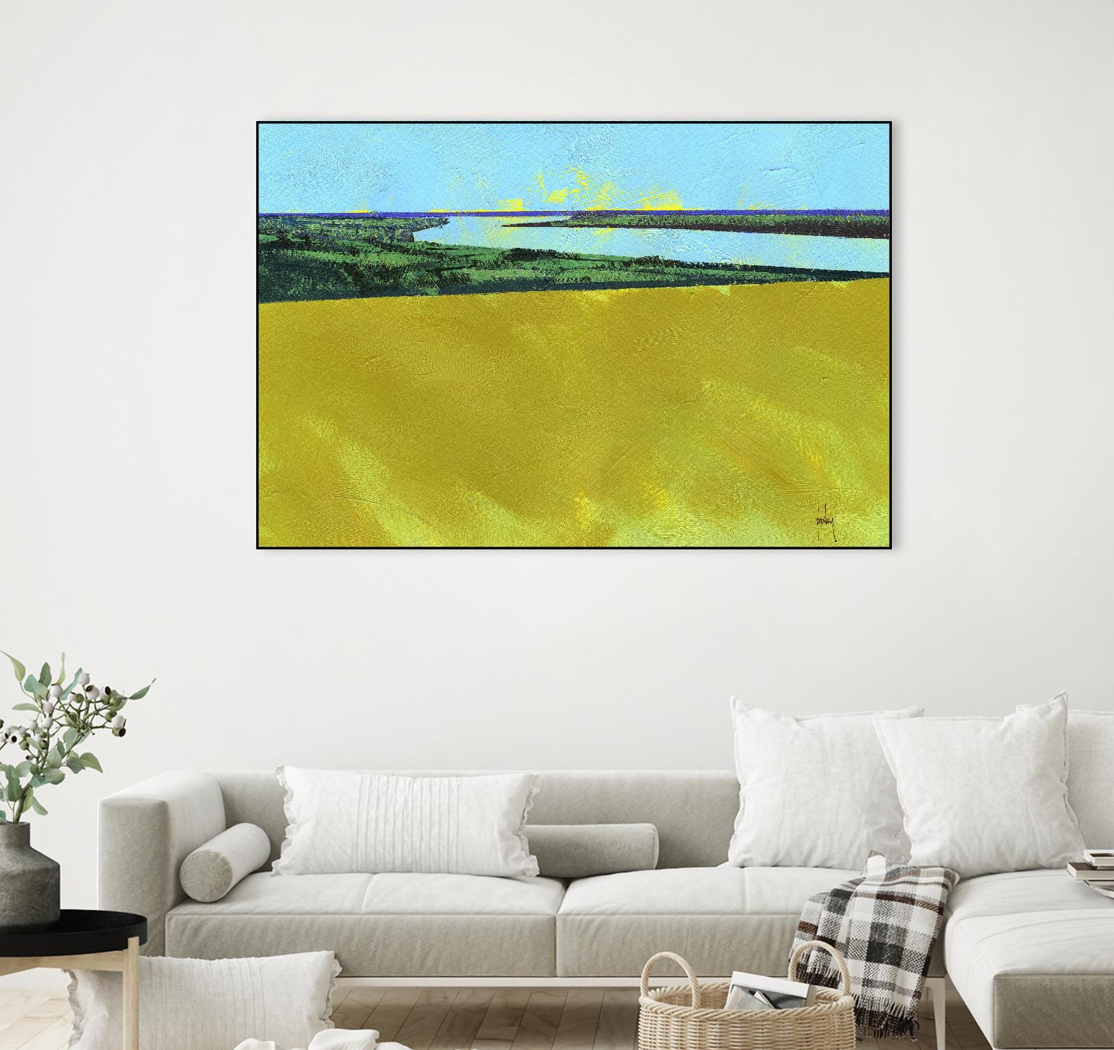 Crouch Valley by Paul Bailey on GIANT ART - multicolor landscapes; contemporary