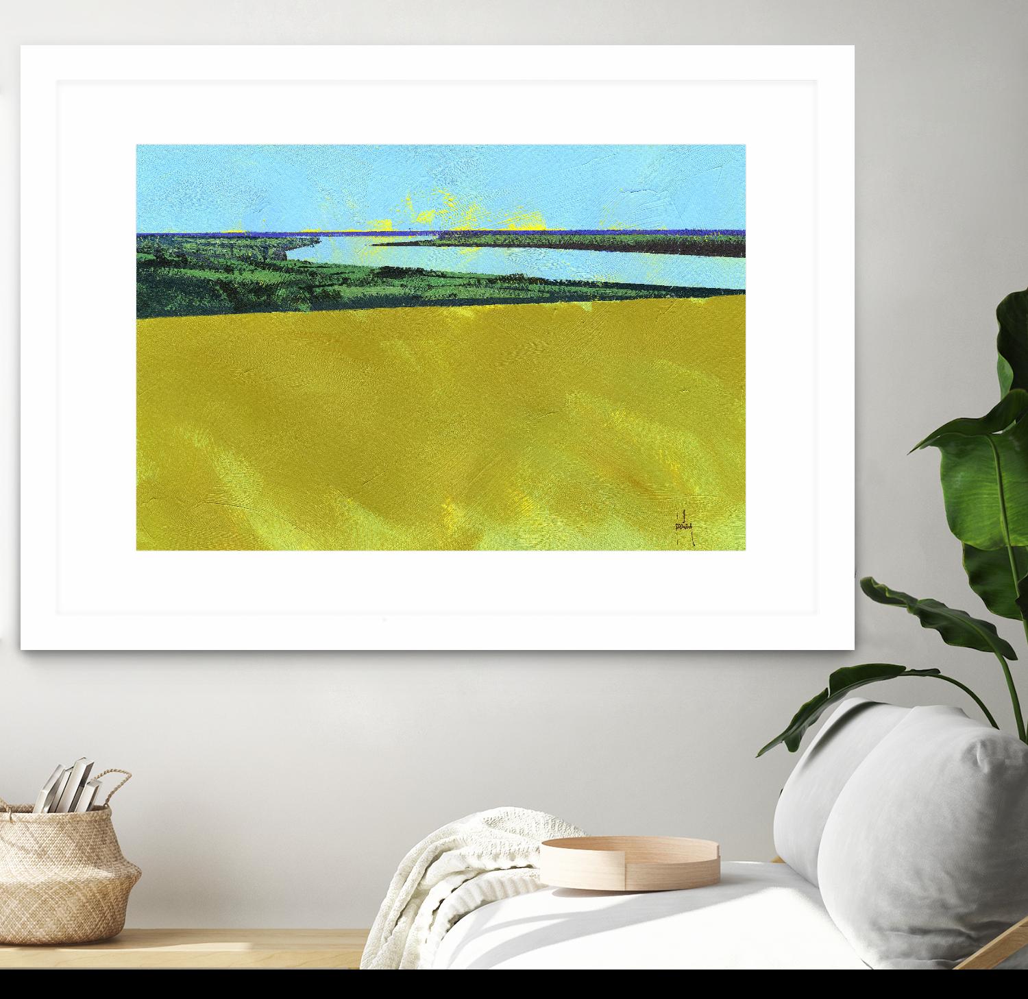 Crouch Valley by Paul Bailey on GIANT ART - multicolor landscapes; contemporary