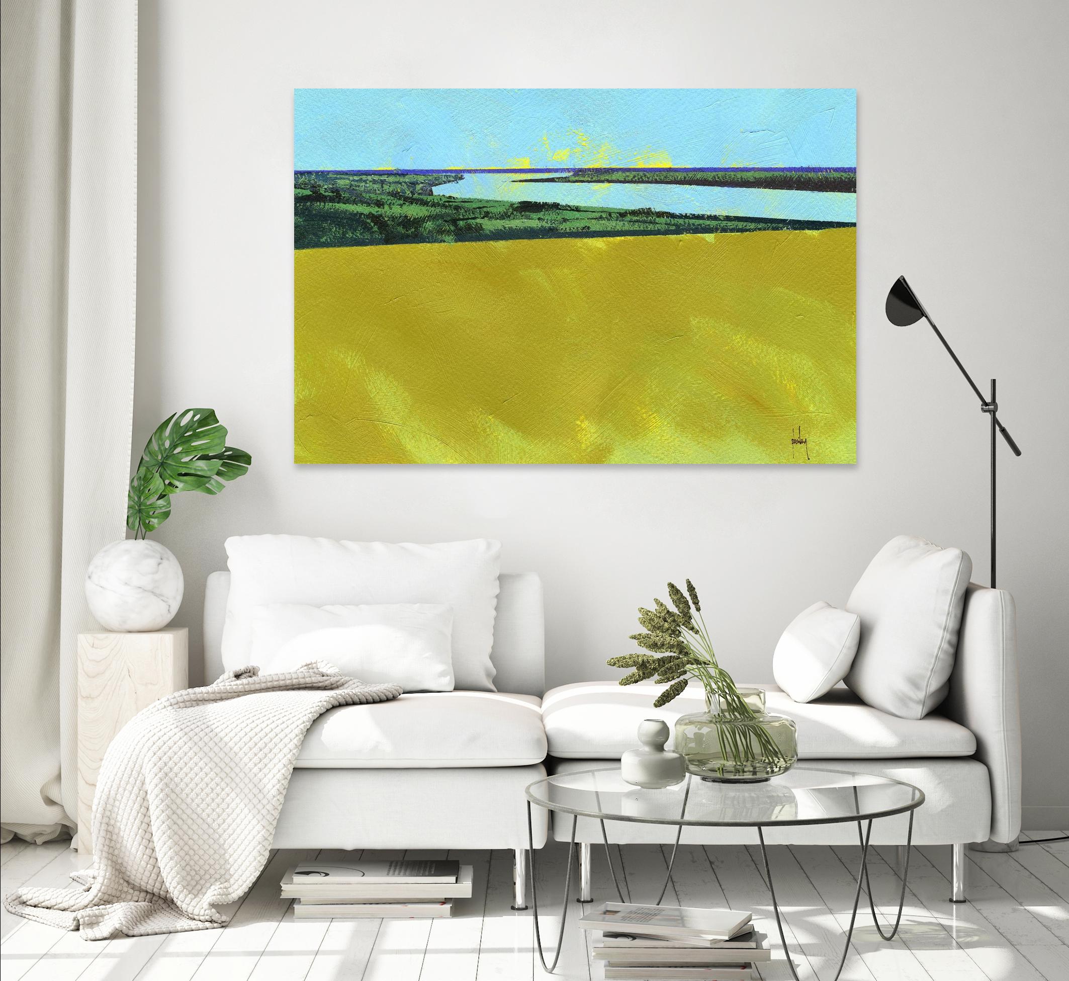 Crouch Valley by Paul Bailey on GIANT ART - multicolor landscapes; contemporary