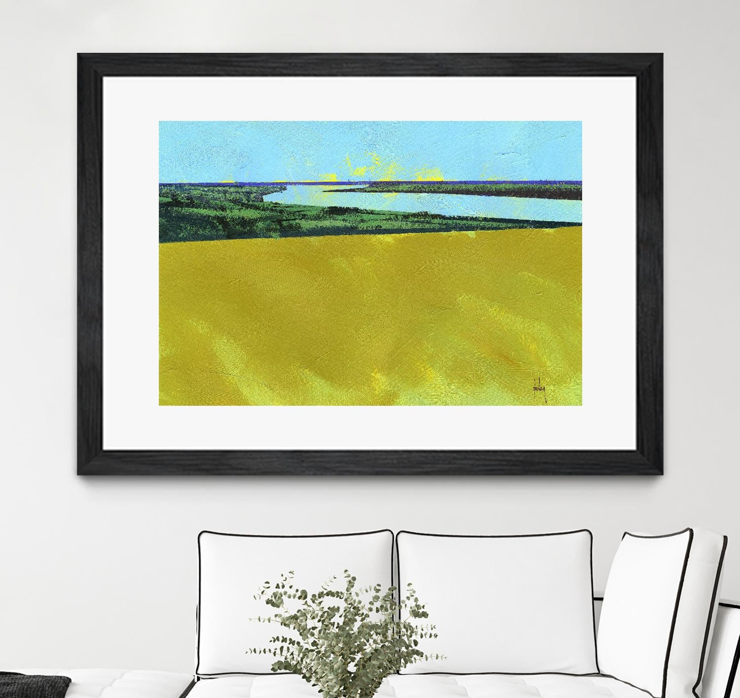 Crouch Valley by Paul Bailey on GIANT ART - multicolor landscapes; contemporary