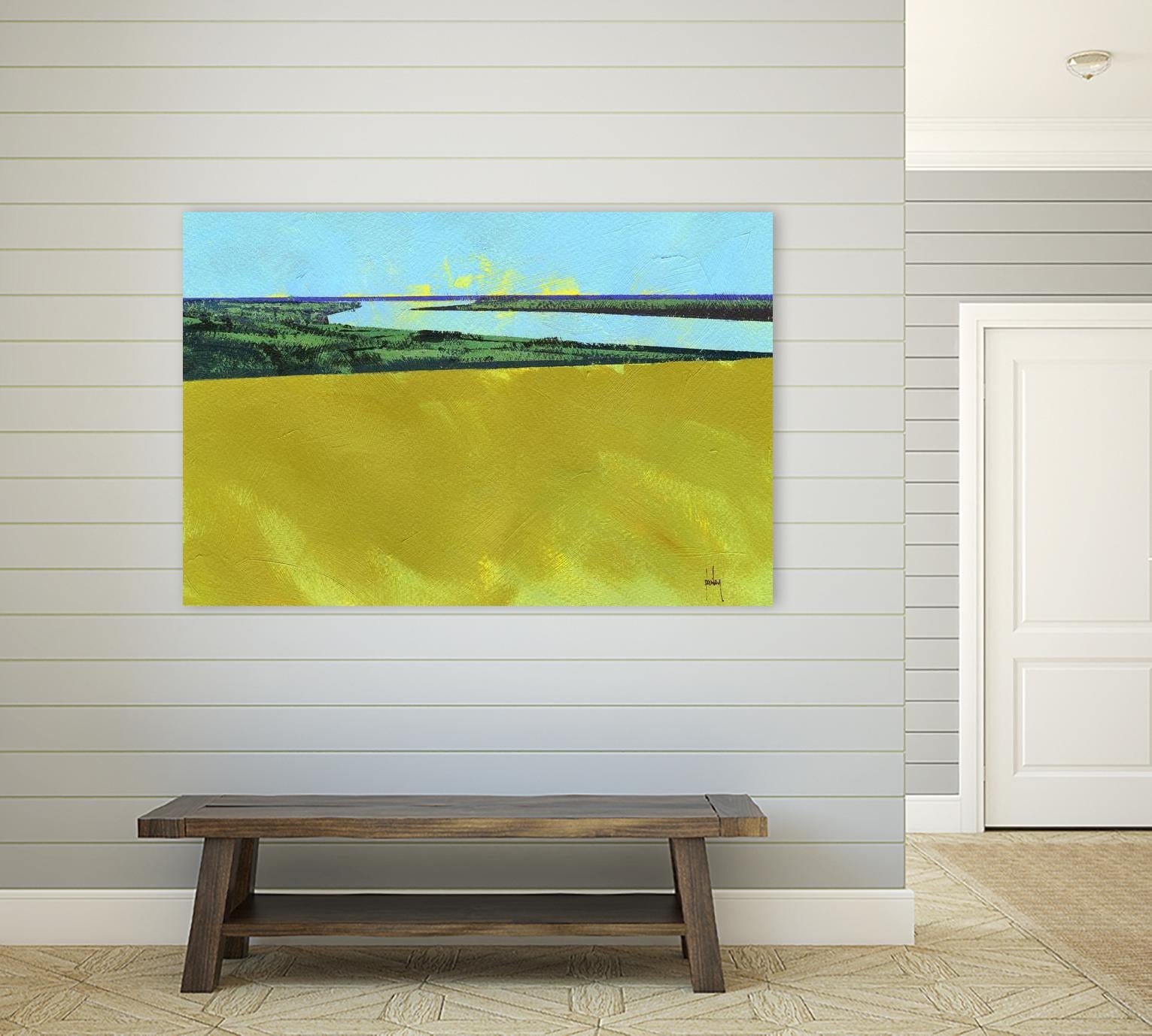 Crouch Valley by Paul Bailey on GIANT ART - multicolor landscapes; contemporary